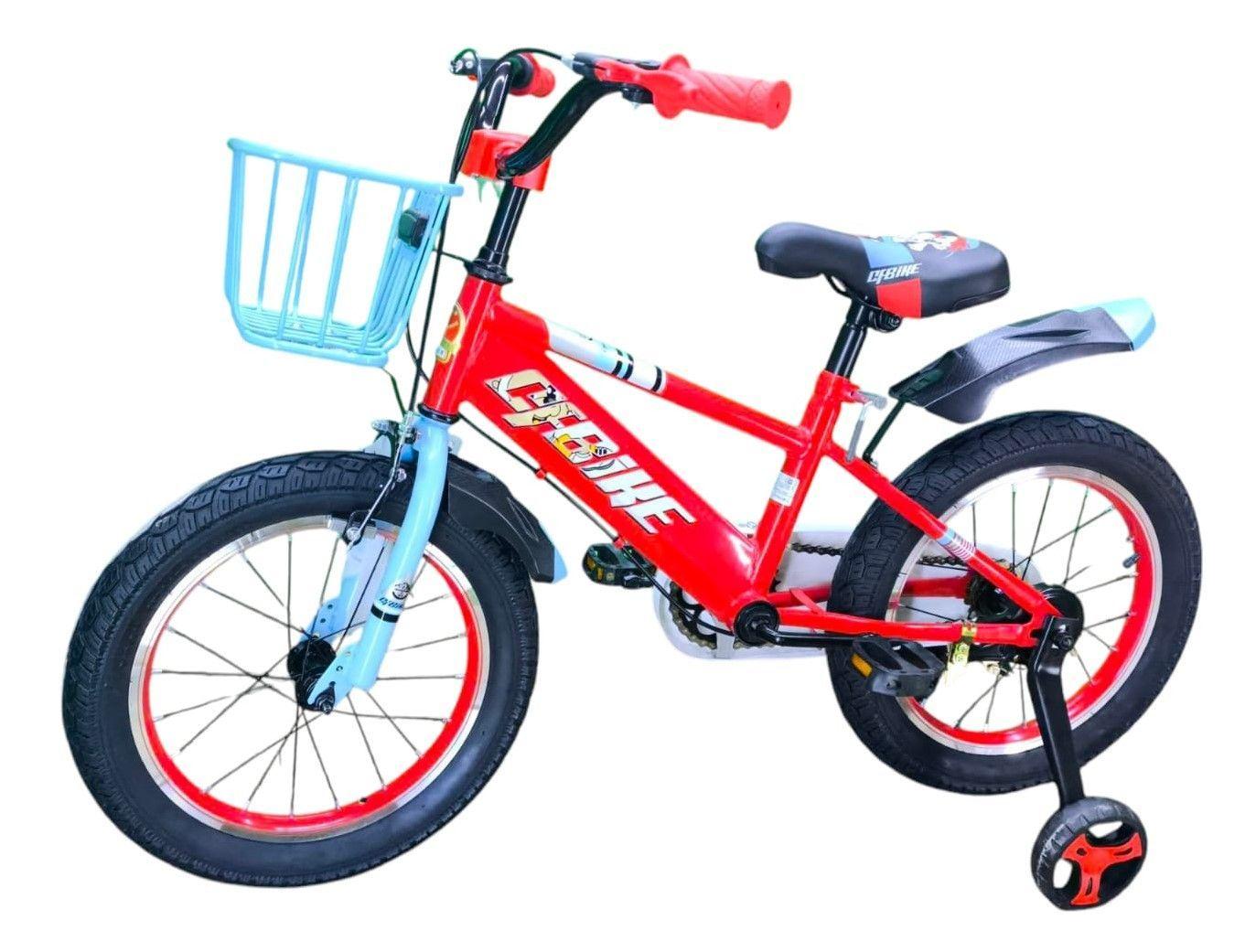 Bicicleta Aro 16 Infantil Cfbike Rojo/Celeste-2