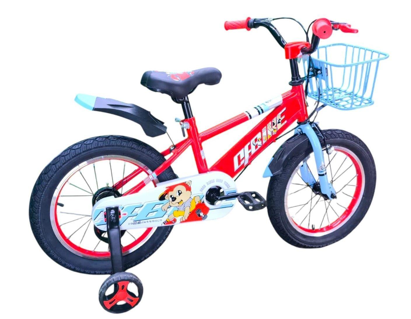 Bicicleta Aro 16 Infantil Cfbike Rojo/Celeste-4