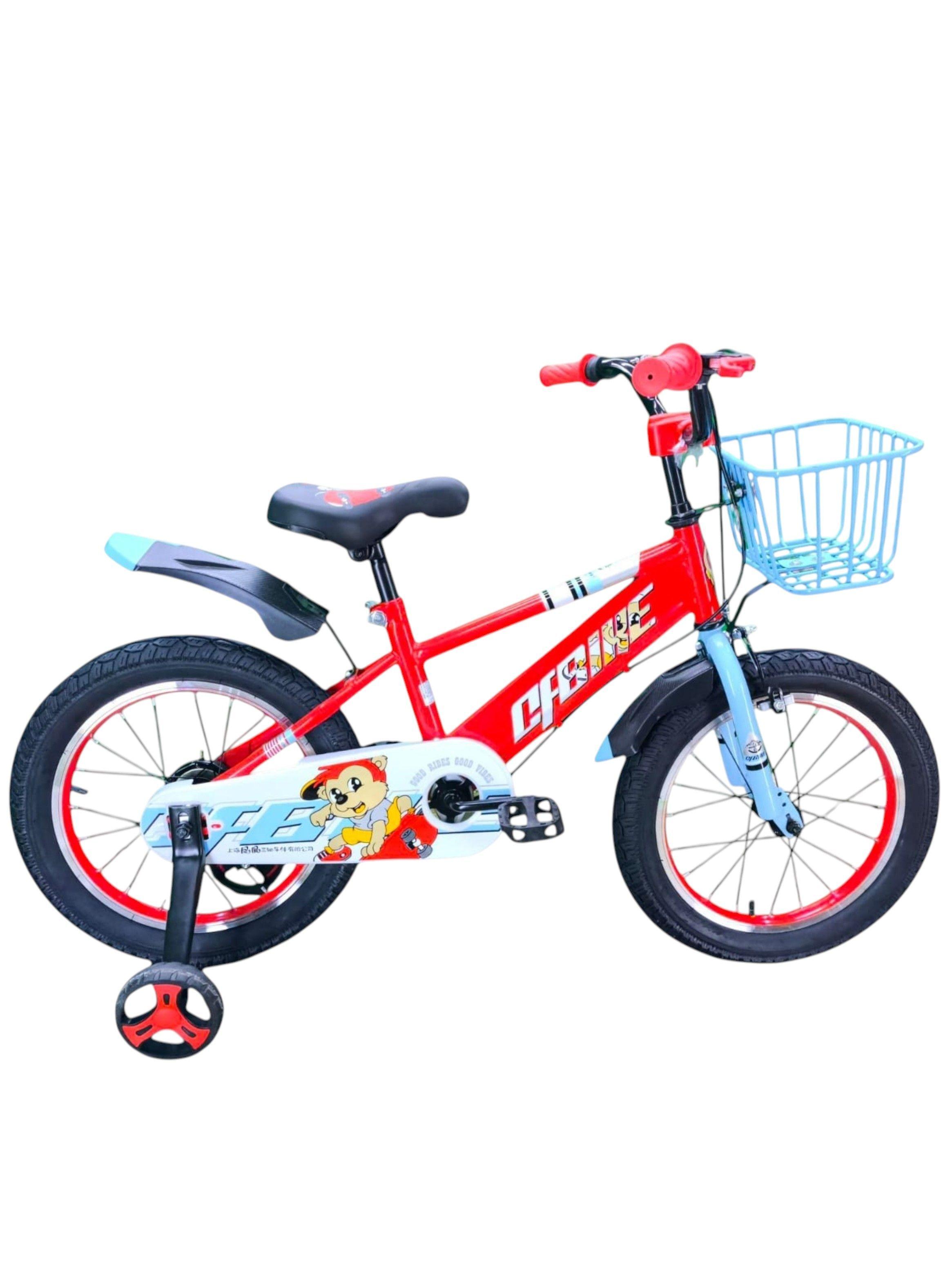 Bicicleta Aro 16 Infantil Cfbike Rojo/Celeste-0