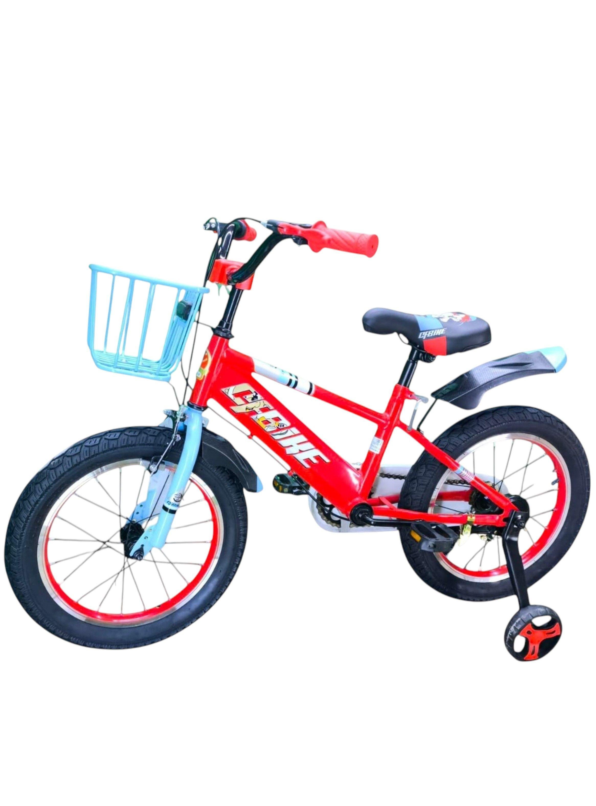 Bicicleta Aro 16 Infantil Cfbike Rojo/Celeste-2