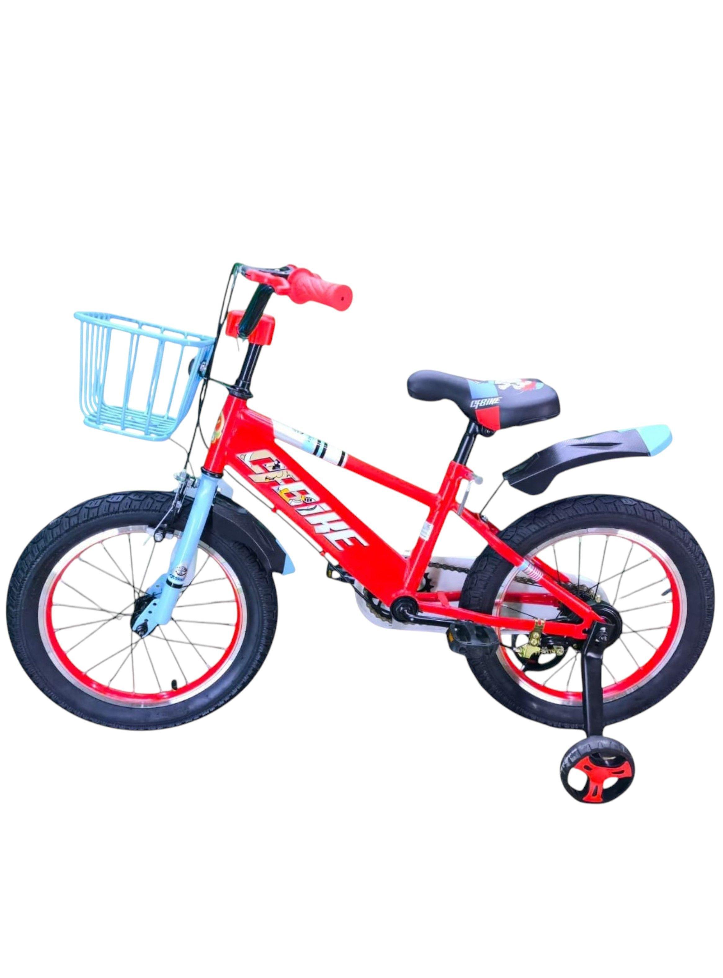 Bicicleta Aro 16 Infantil Cfbike Rojo/Celeste-3
