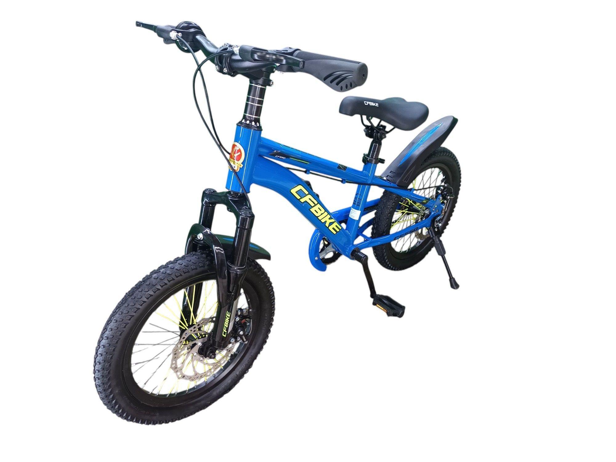 Bicicleta Aro 16 Cfbike Con Disco Azul	-2
