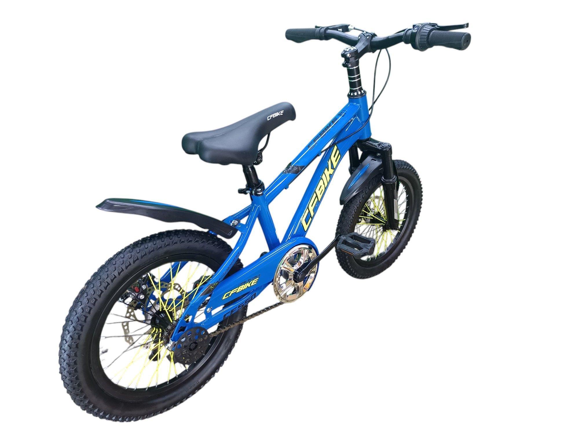 Bicicleta Aro 16 Cfbike Con Disco Azul	-4