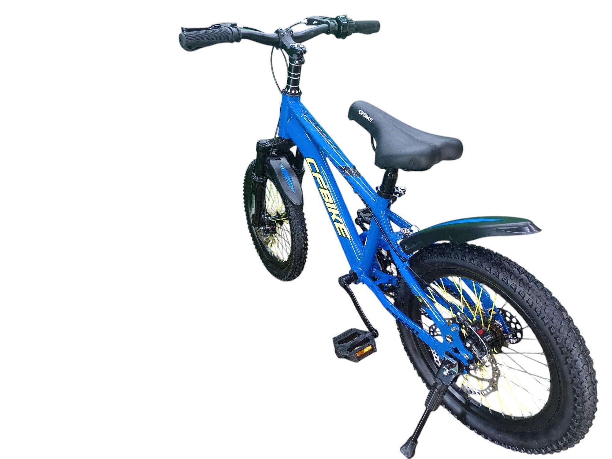 Bicicleta Aro 16 Cfbike Con Disco Azul	-5