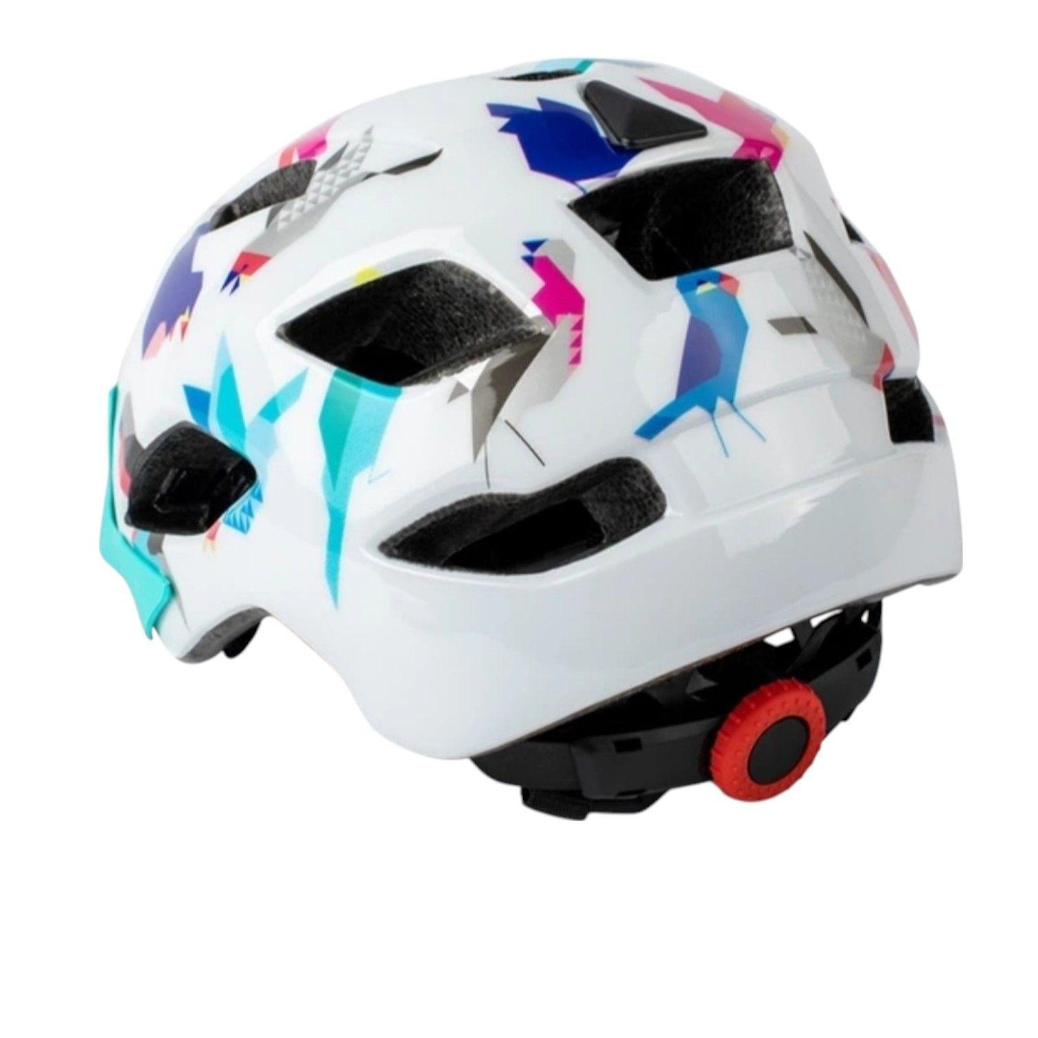Casco Bicicleta  Infantil Exclusky  Blanco con diseño    -2
