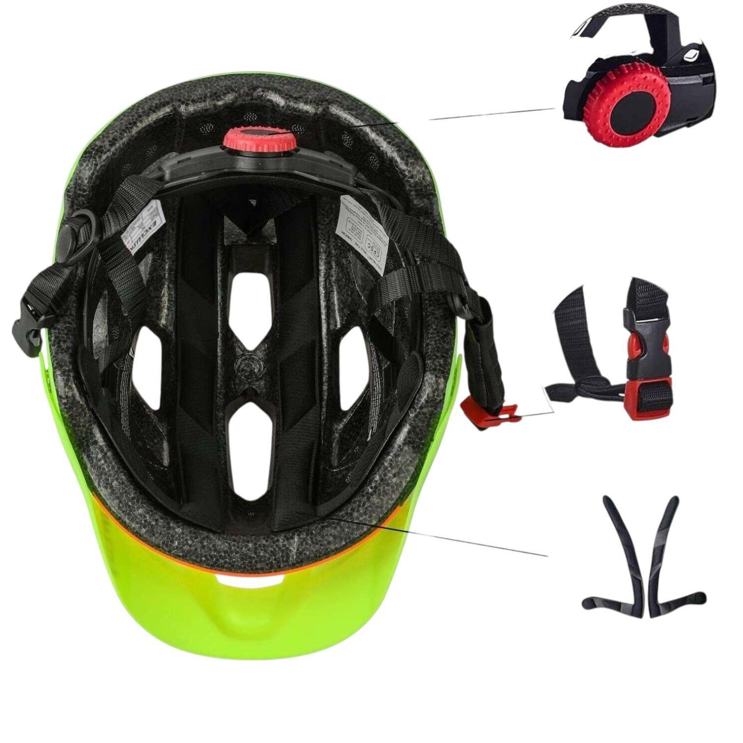 Casco Bicicleta  Infantil Exclusky  Blanco con diseño    -3