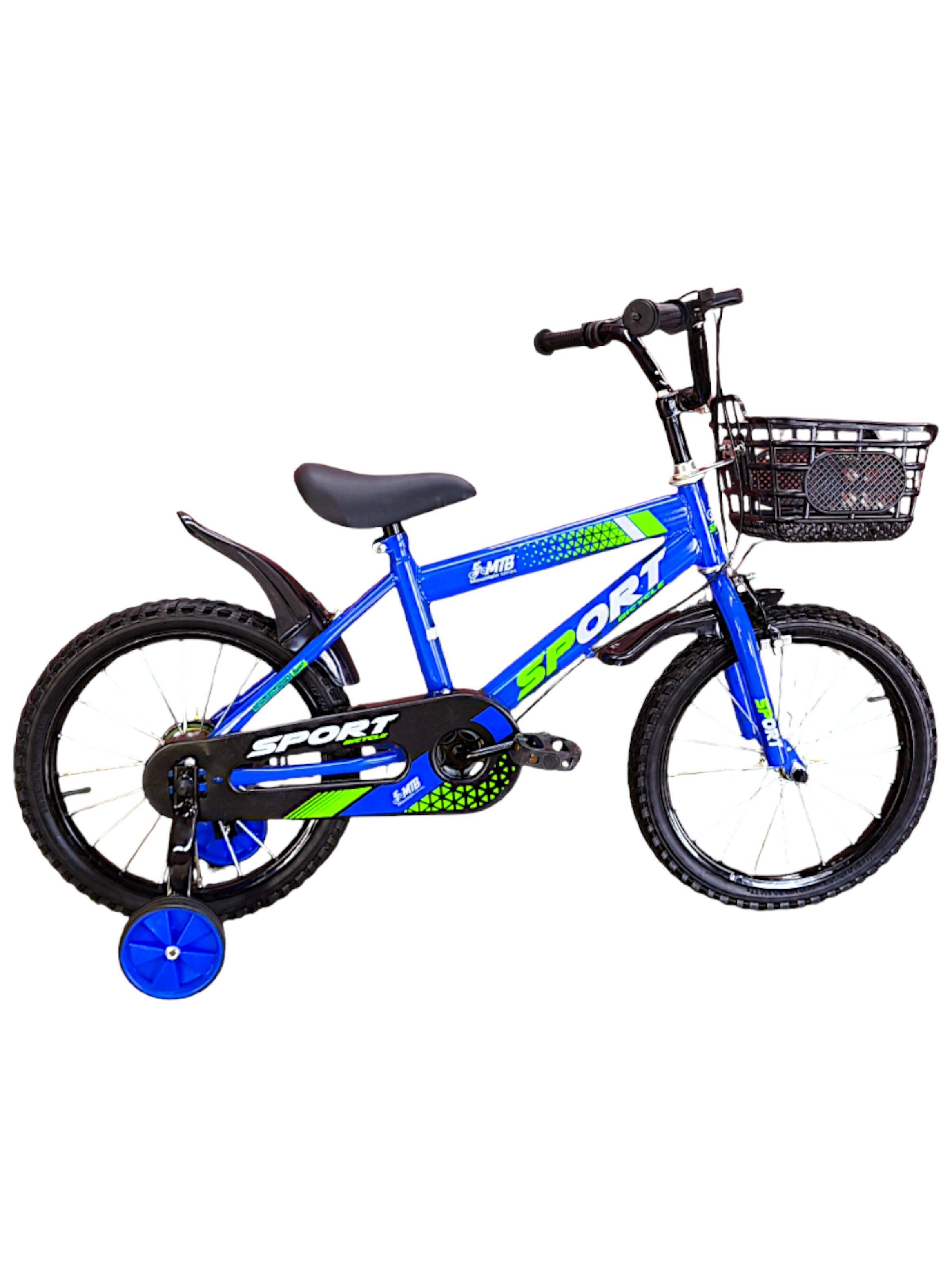 Bicicleta Aro 16 Infantil Sport Azul-4