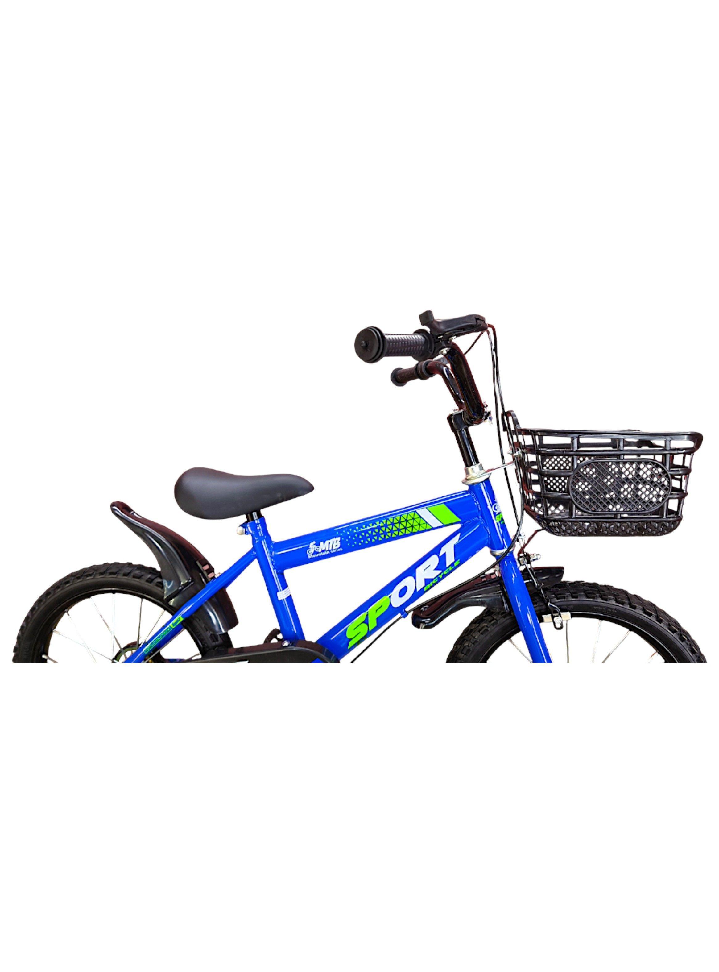 Bicicleta Aro 16 Infantil Sport Azul-7