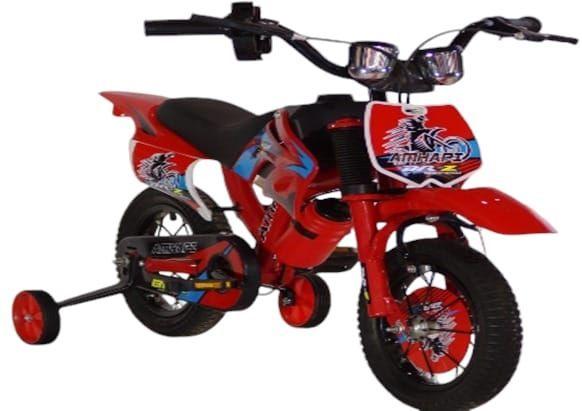 Bicicleta  Aro 16  Bicimoto Amhapi Rojo   -3