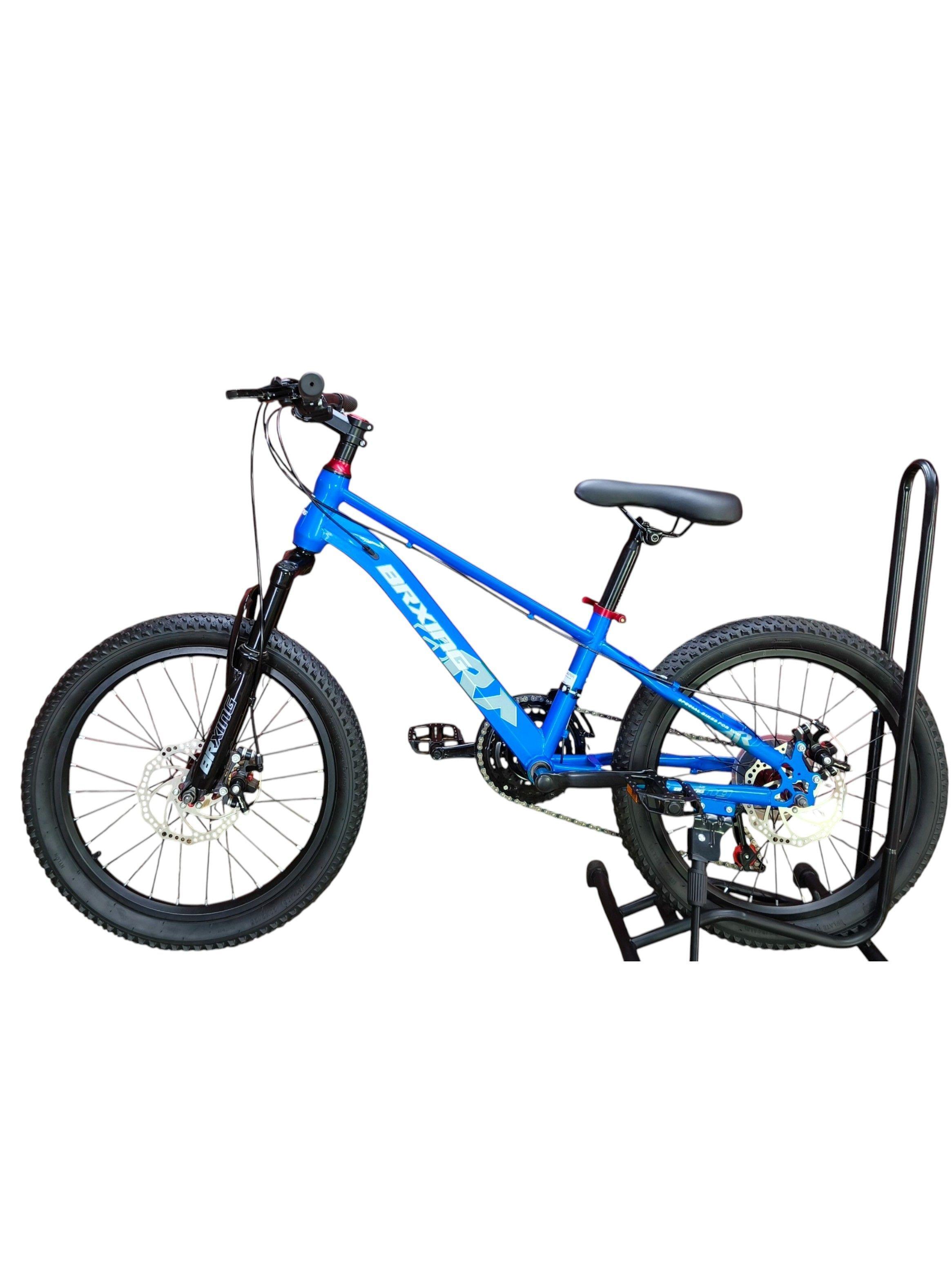 Bicicleta Aro 20 Brxing SU7 Con Freno Disco Y 21 Vel. Azul-2