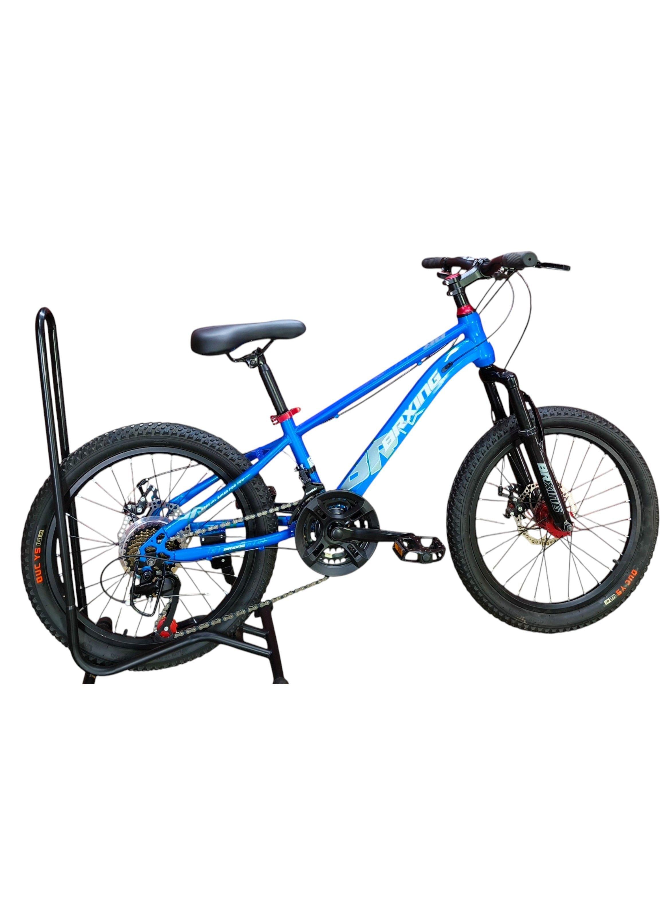 Bicicleta Aro 20 Brxing SU7 Con Freno Disco Y 21 Vel. Azul-3