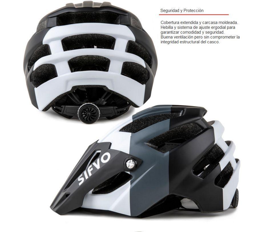 Casco Bicicleta Adulto Sifvo Tricolor-6