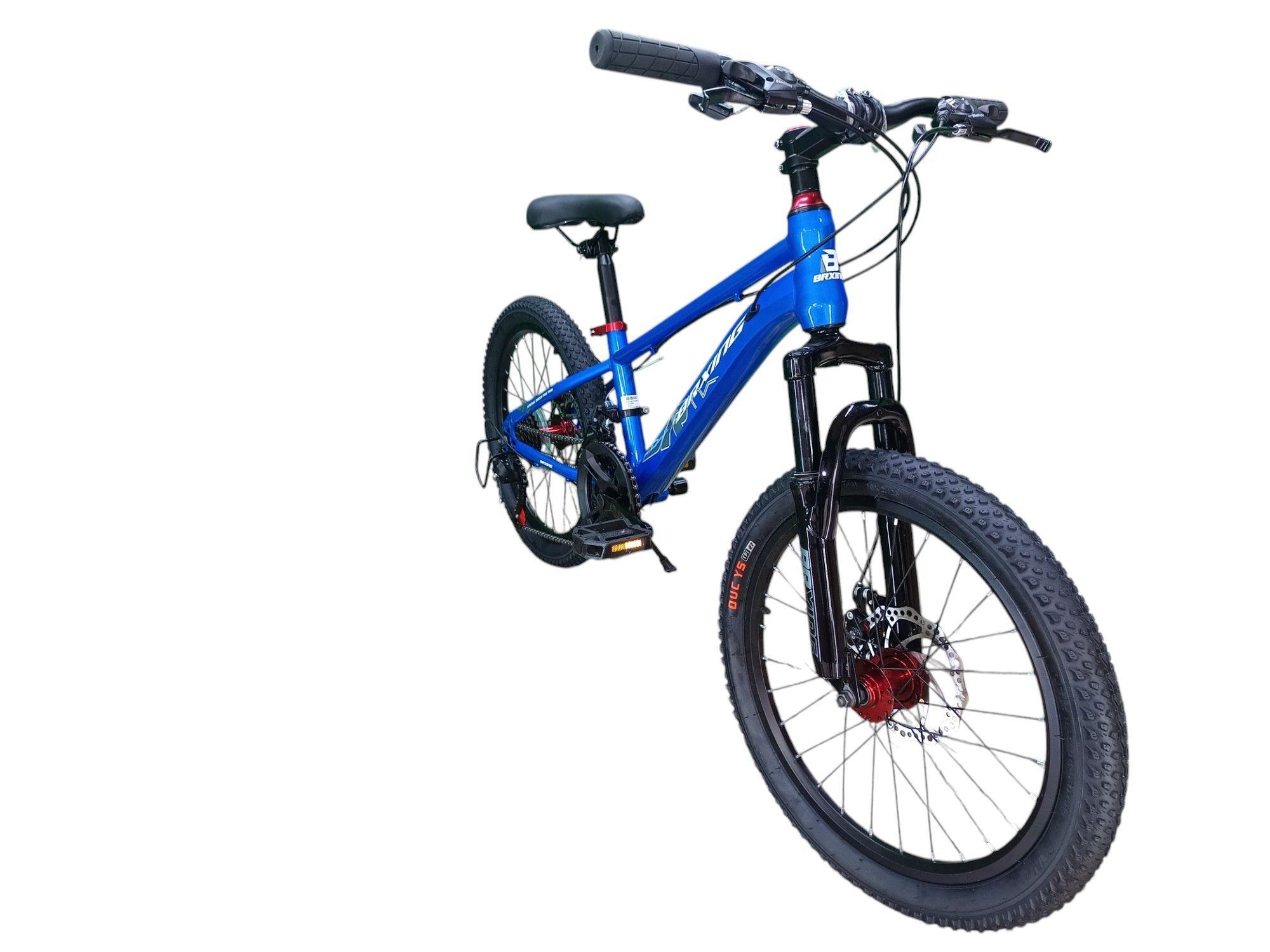 Bicicleta Aro 20 Brxing SV7 Azul Con Freno Disco Y 21 Velocidades-1