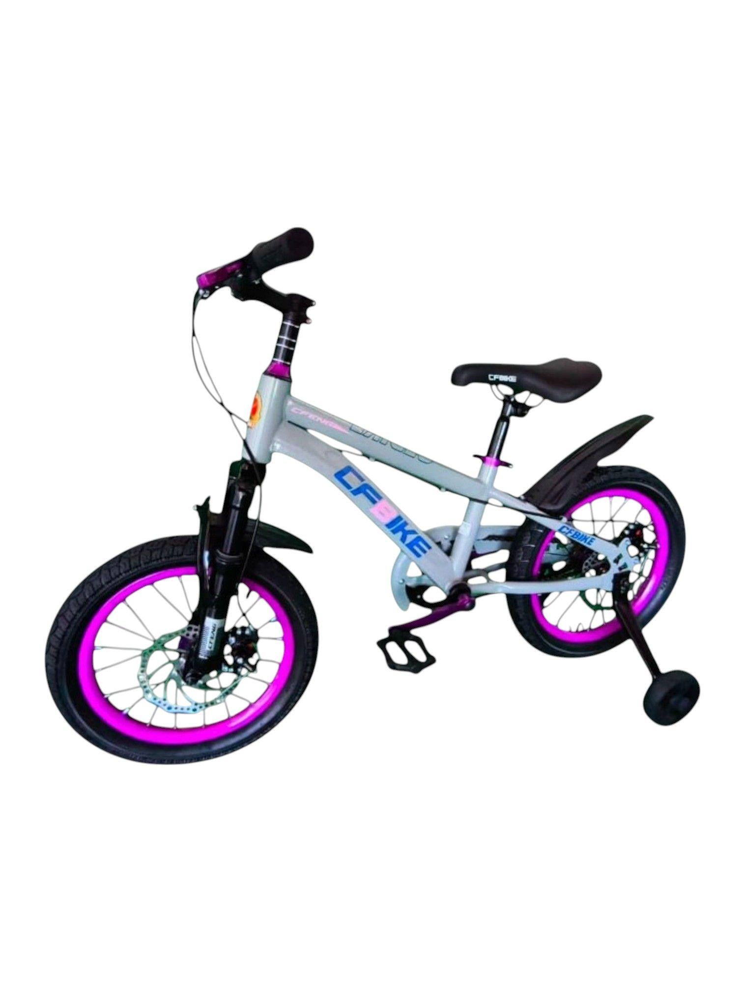 Bicicleta Aro 16  CfBike Cfeng Con Freno Disco Gris-2