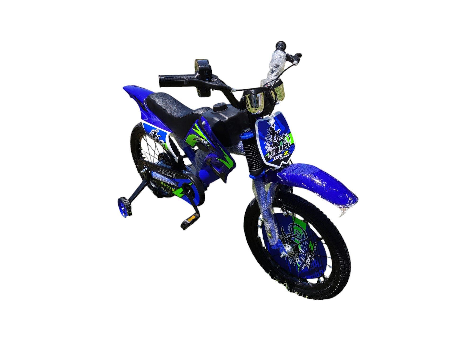 Bicicleta  Aro 12  Bicimoto Amhapi Azul -0