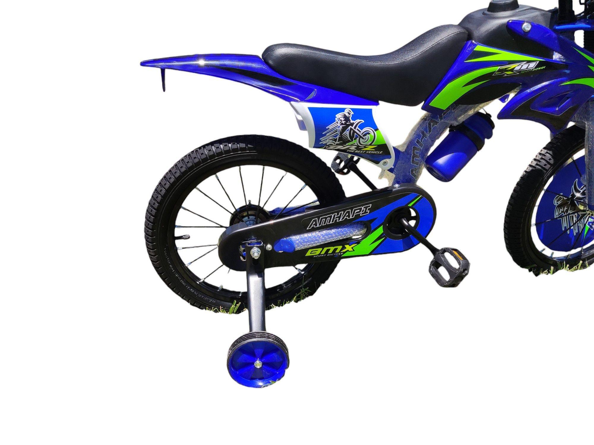 Bicicleta  Aro 12  Bicimoto Amhapi Azul -1