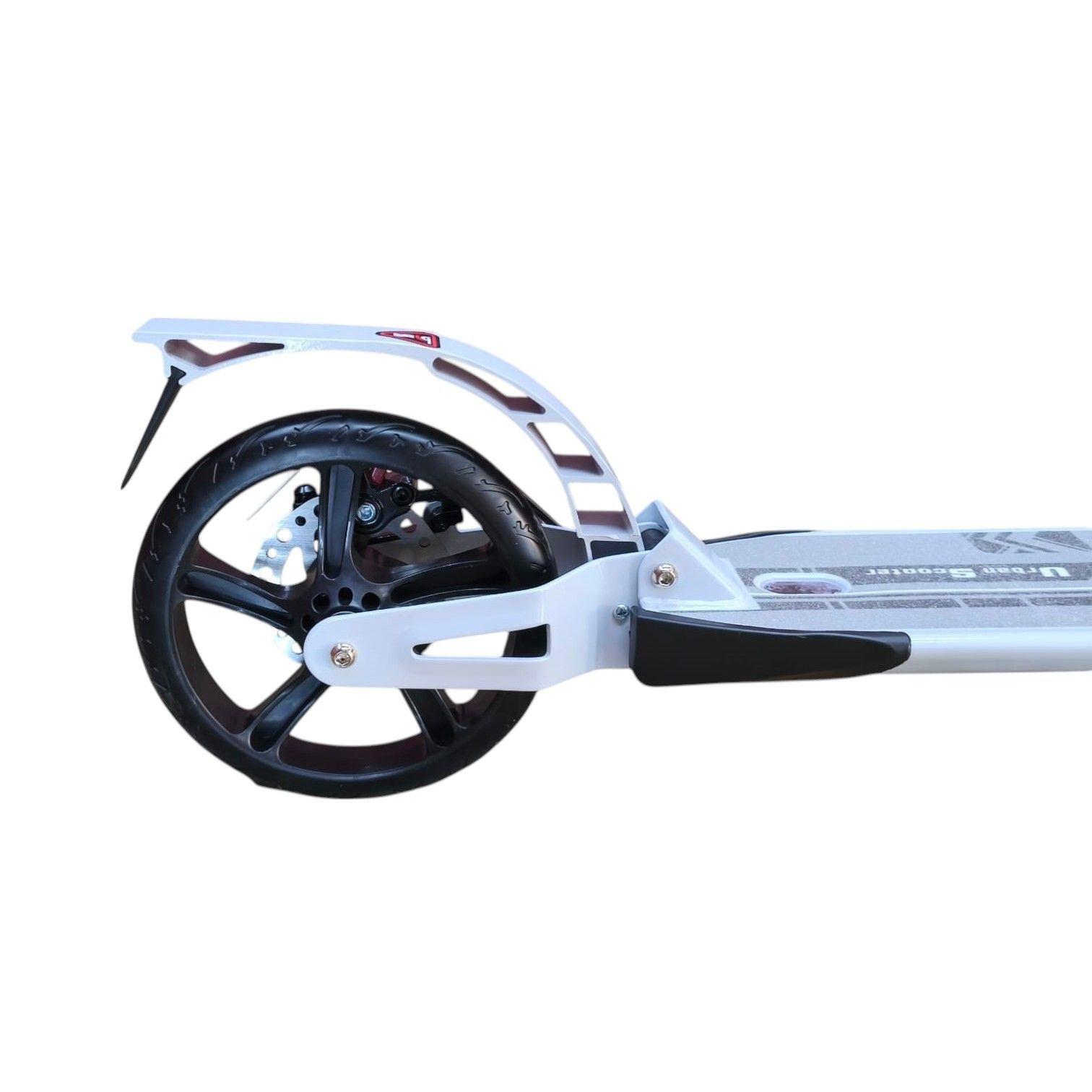  Scooter Monopatín Niños Adultos Blanco	-7