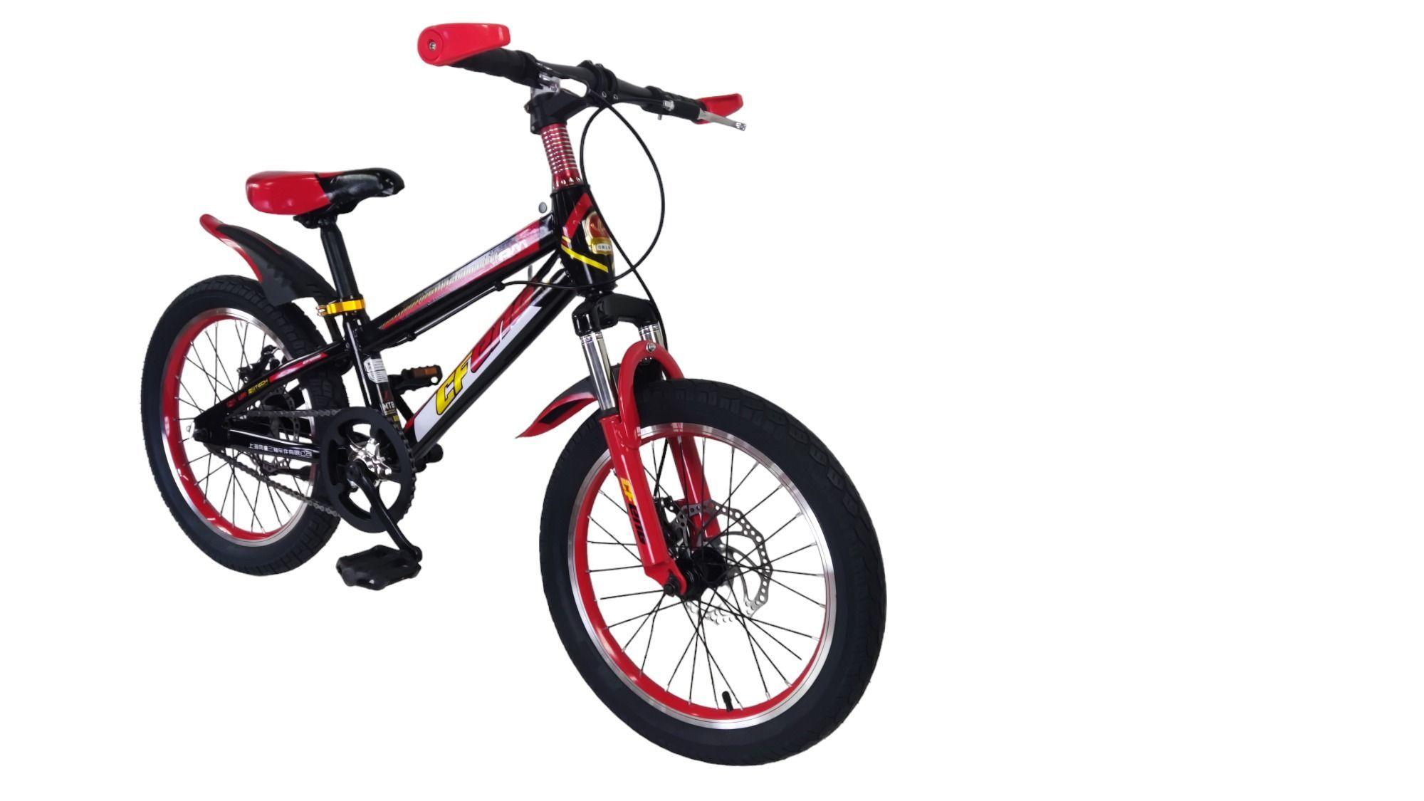 Bicicleta Aro 18 Cfeng Roja con Freno Disco -0