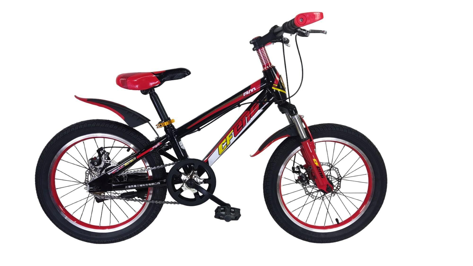 Bicicleta Aro 18 Cfeng Roja con Freno Disco -1