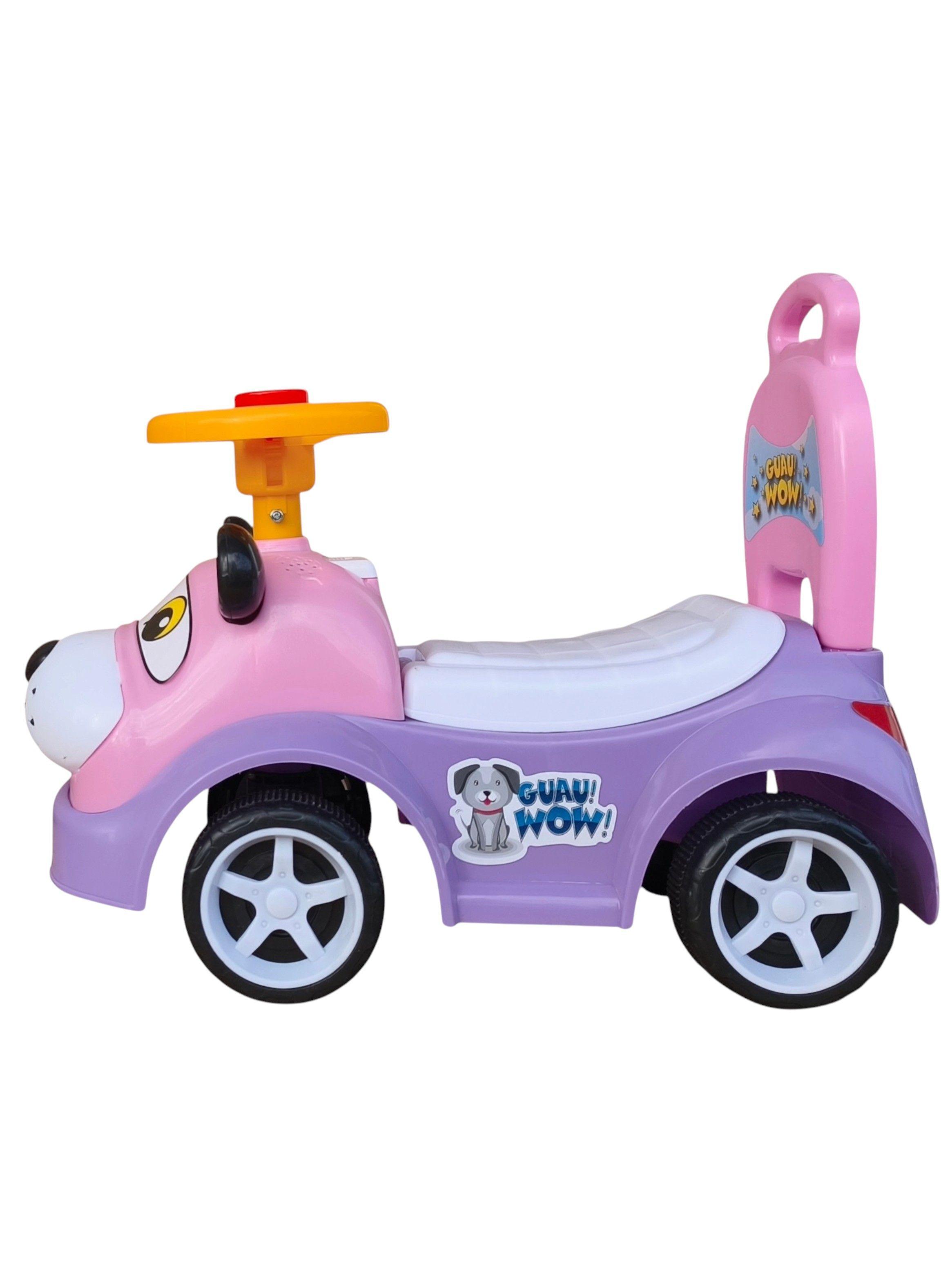 Corre Pasillos Modelo Perrito Lila Rosado	-2