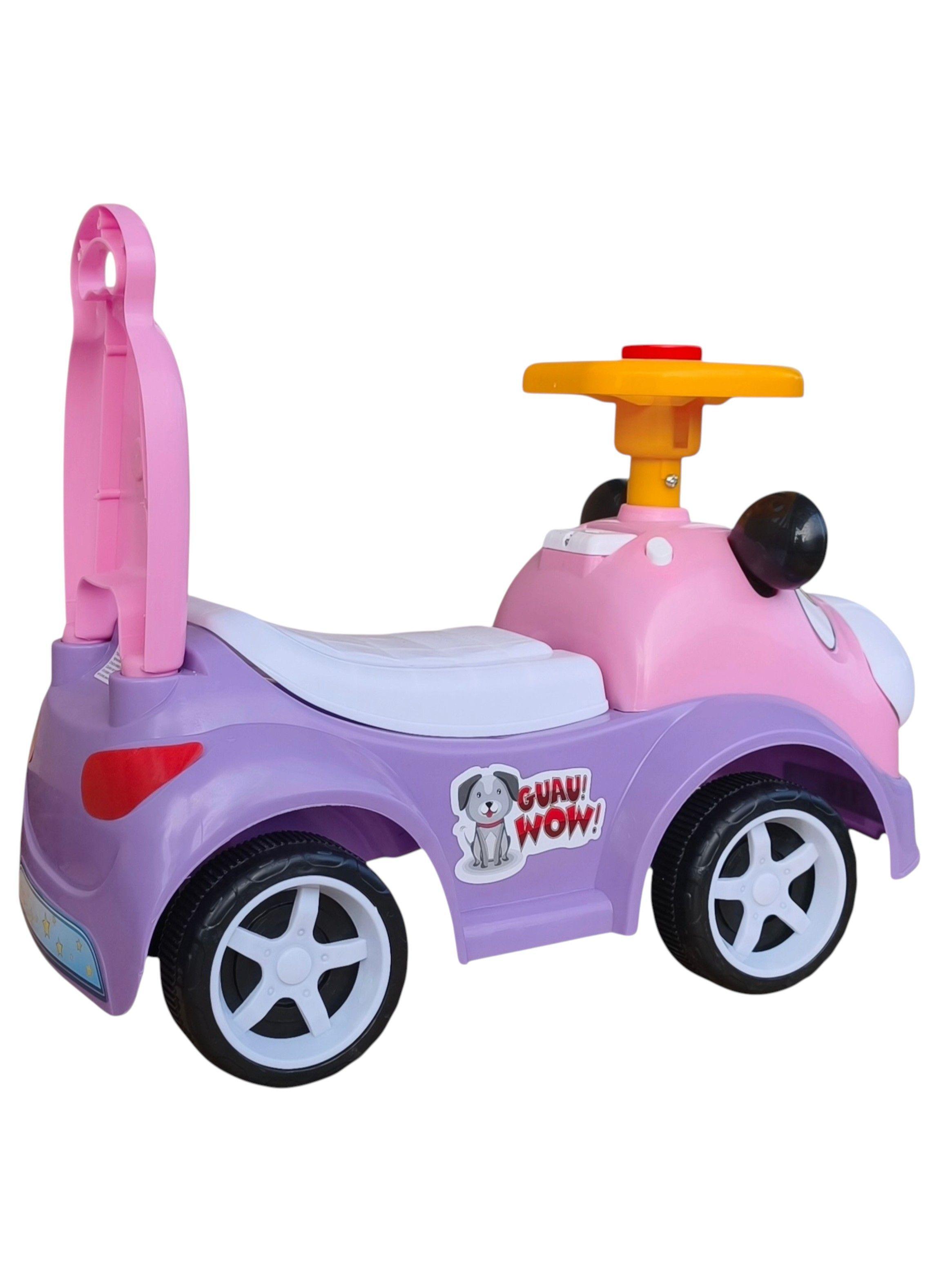 Corre Pasillos Modelo Perrito Lila Rosado	-4