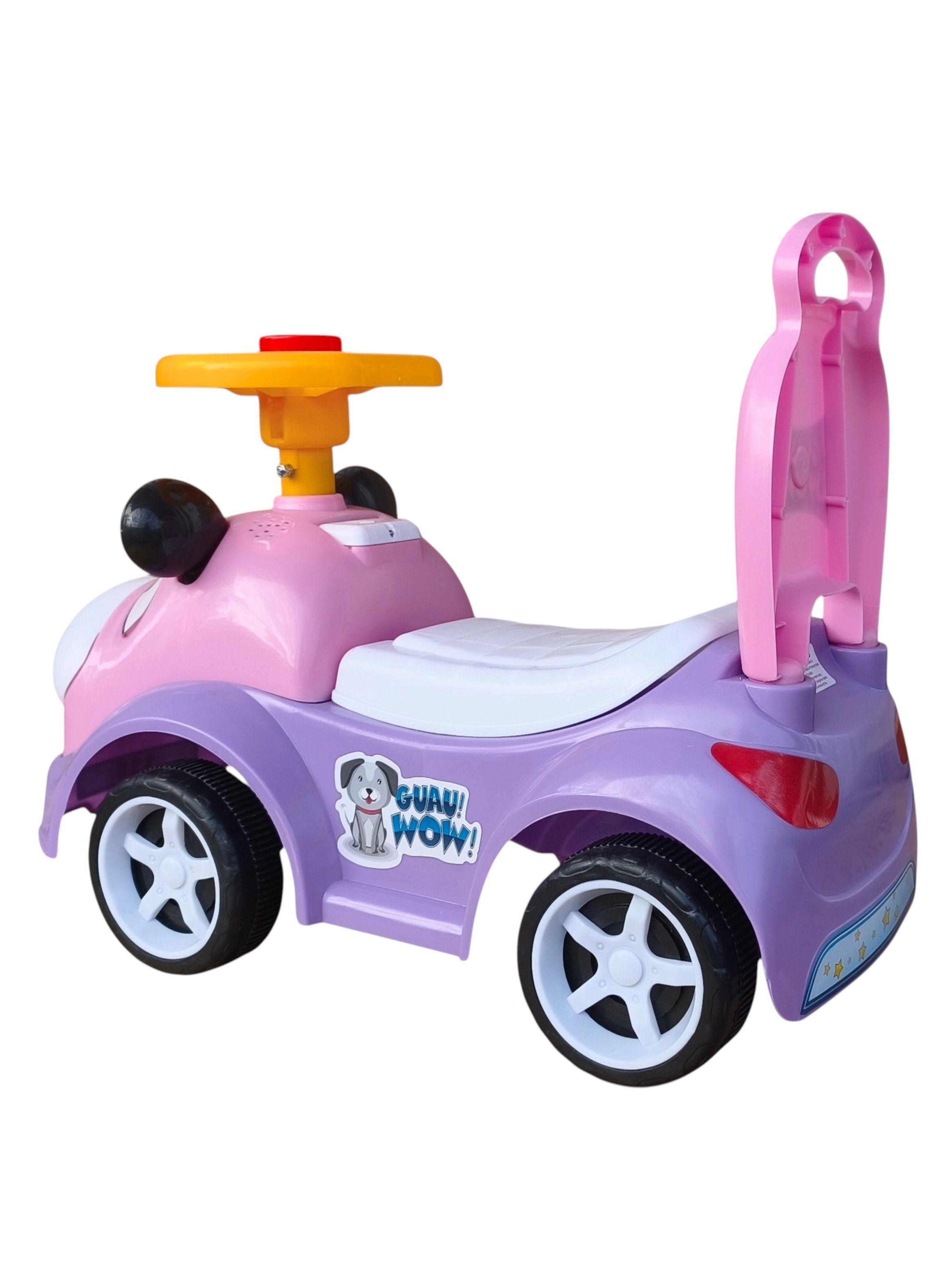 Corre Pasillos Modelo Perrito Lila Rosado	-5