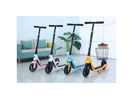 Scooter Monopatín Niño Adulto Blanco-3