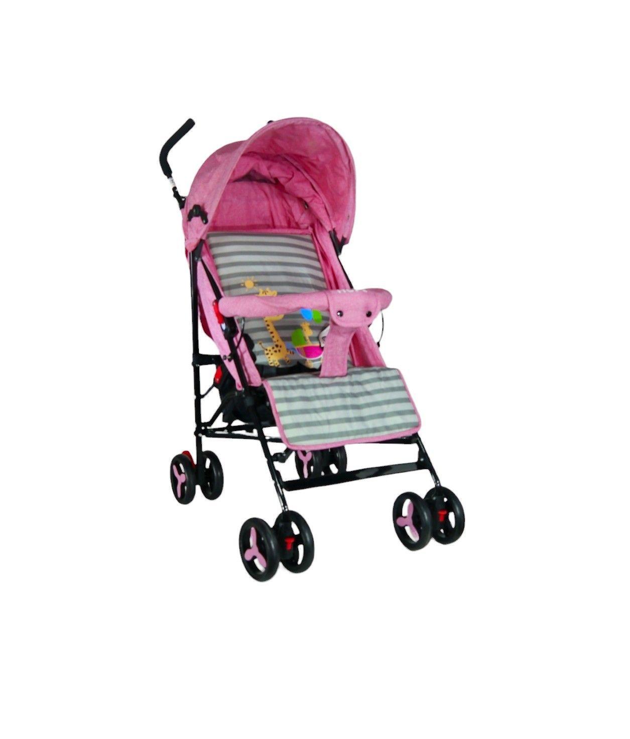 Coche Paragua  Paseo Rosado-2