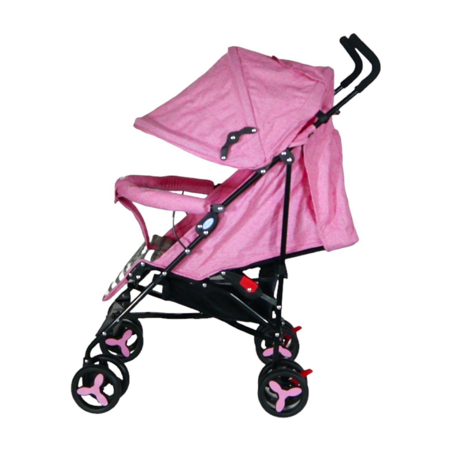 Coche Paragua  Paseo Rosado-3