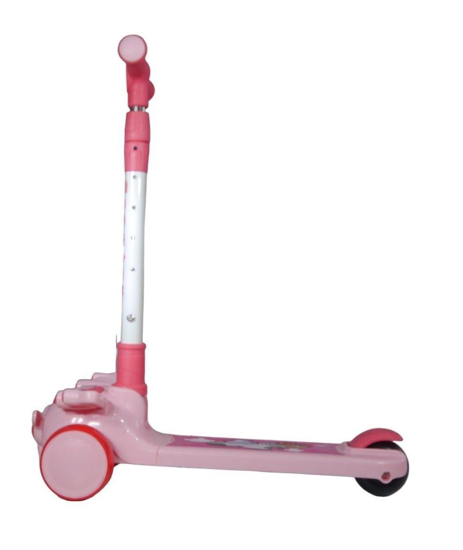 Monopatín Niños Avión Rosado-2