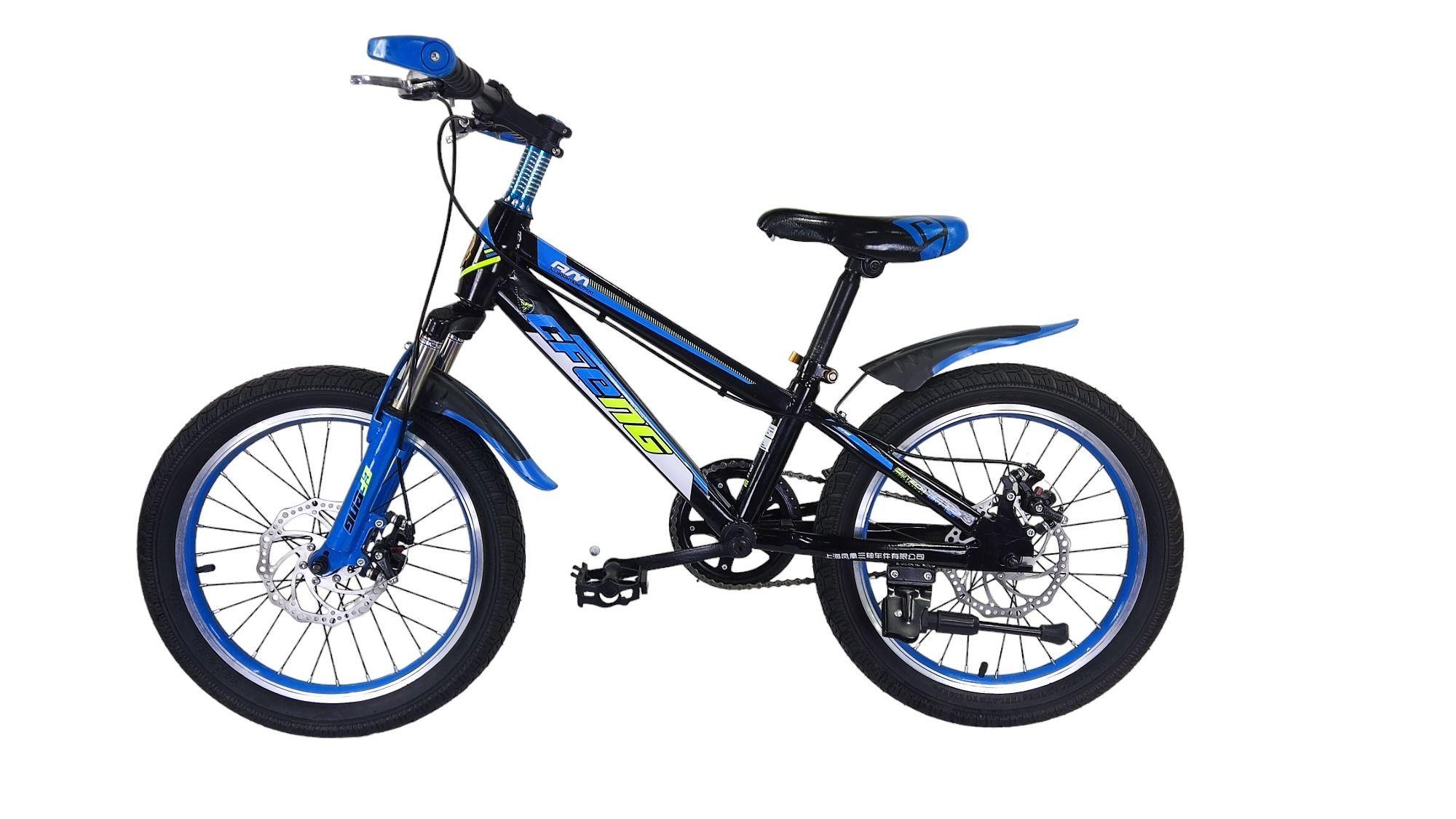 Bicicleta Aro 18 Cfeng Azul con Freno Disco -1