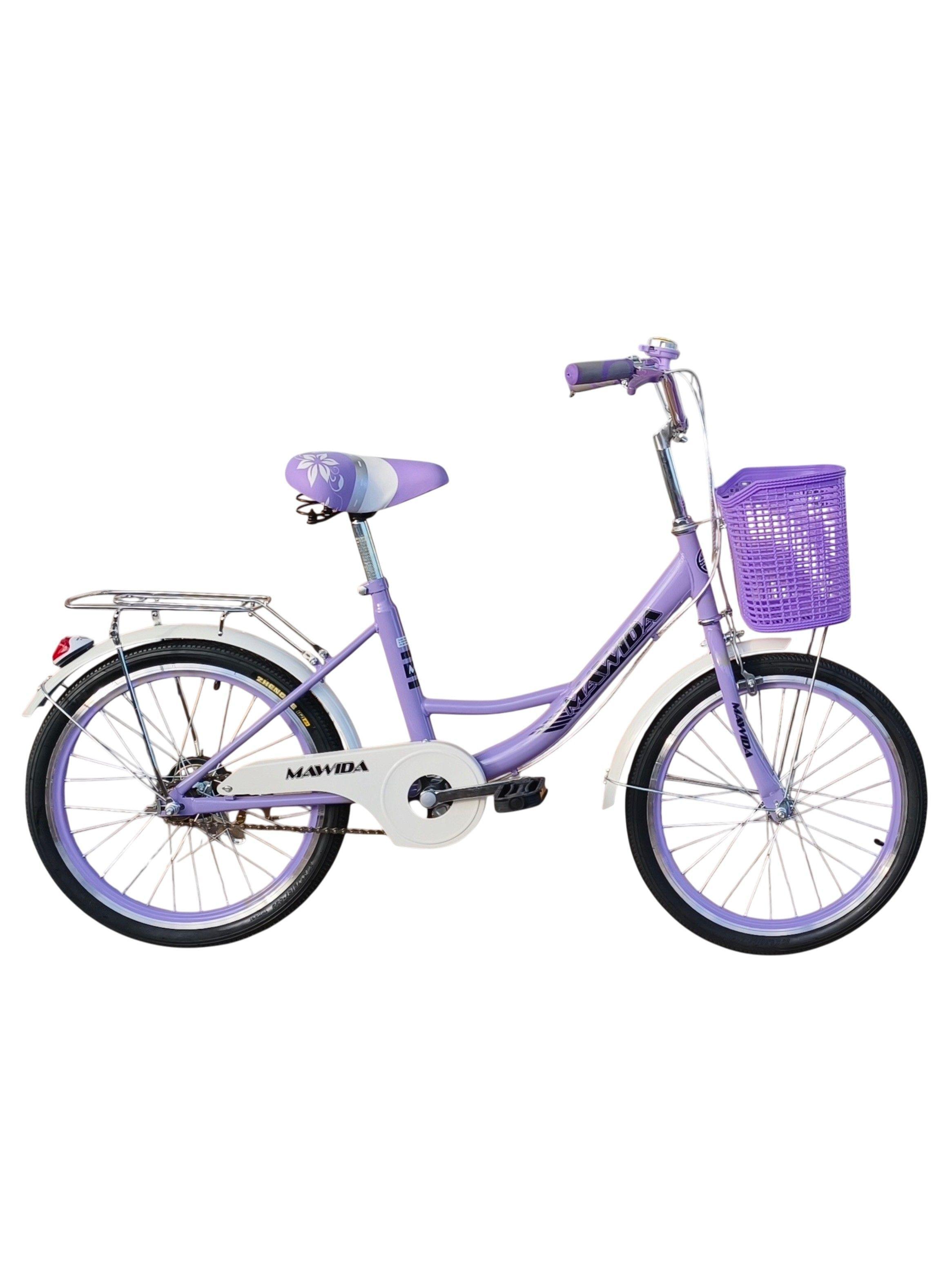 Bicicleta Aro 20 Mawida Paseo Lila-0