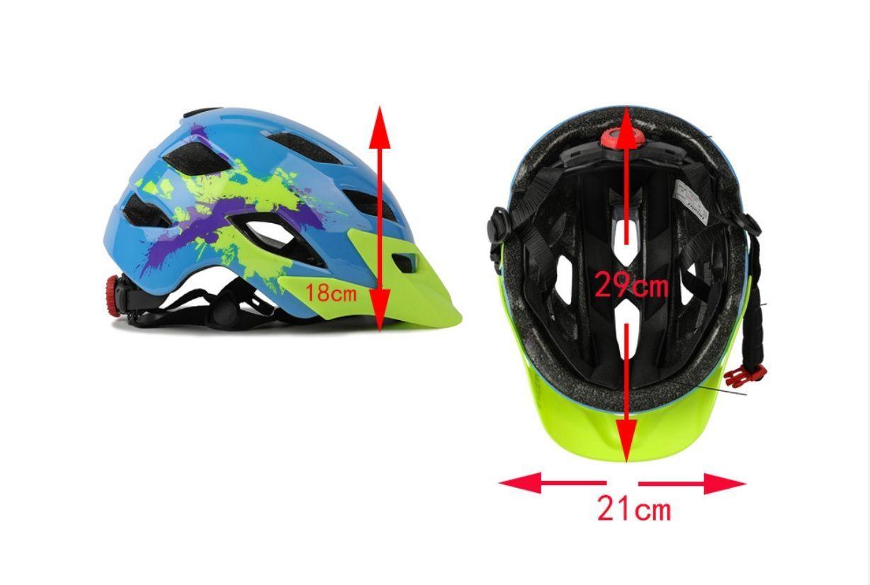 Casco Bicicleta  Infantil Exclusky Negro Verde                 -5