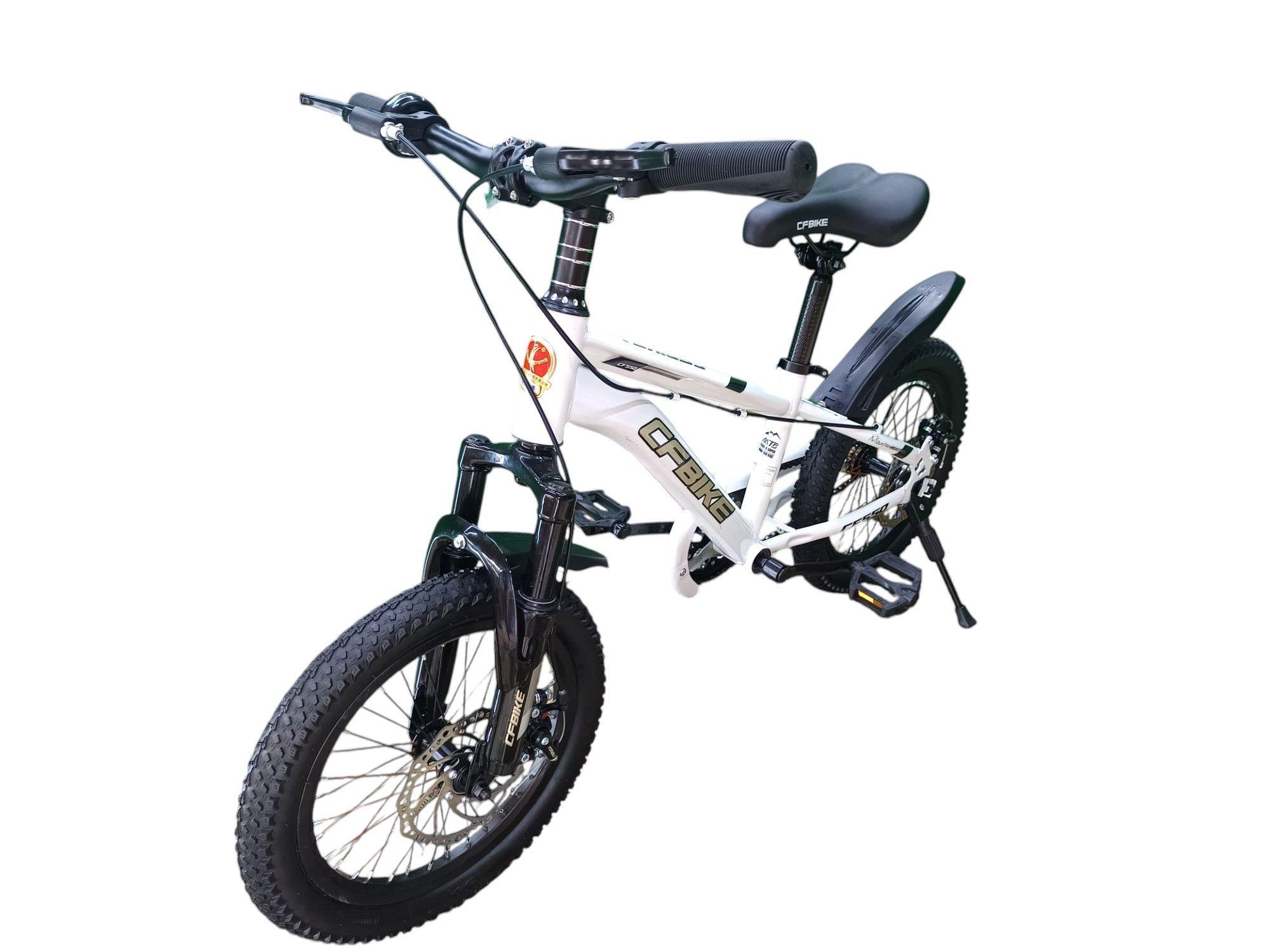 Bicicleta Aro 16 Cfbike Con Disco Blanco	-2