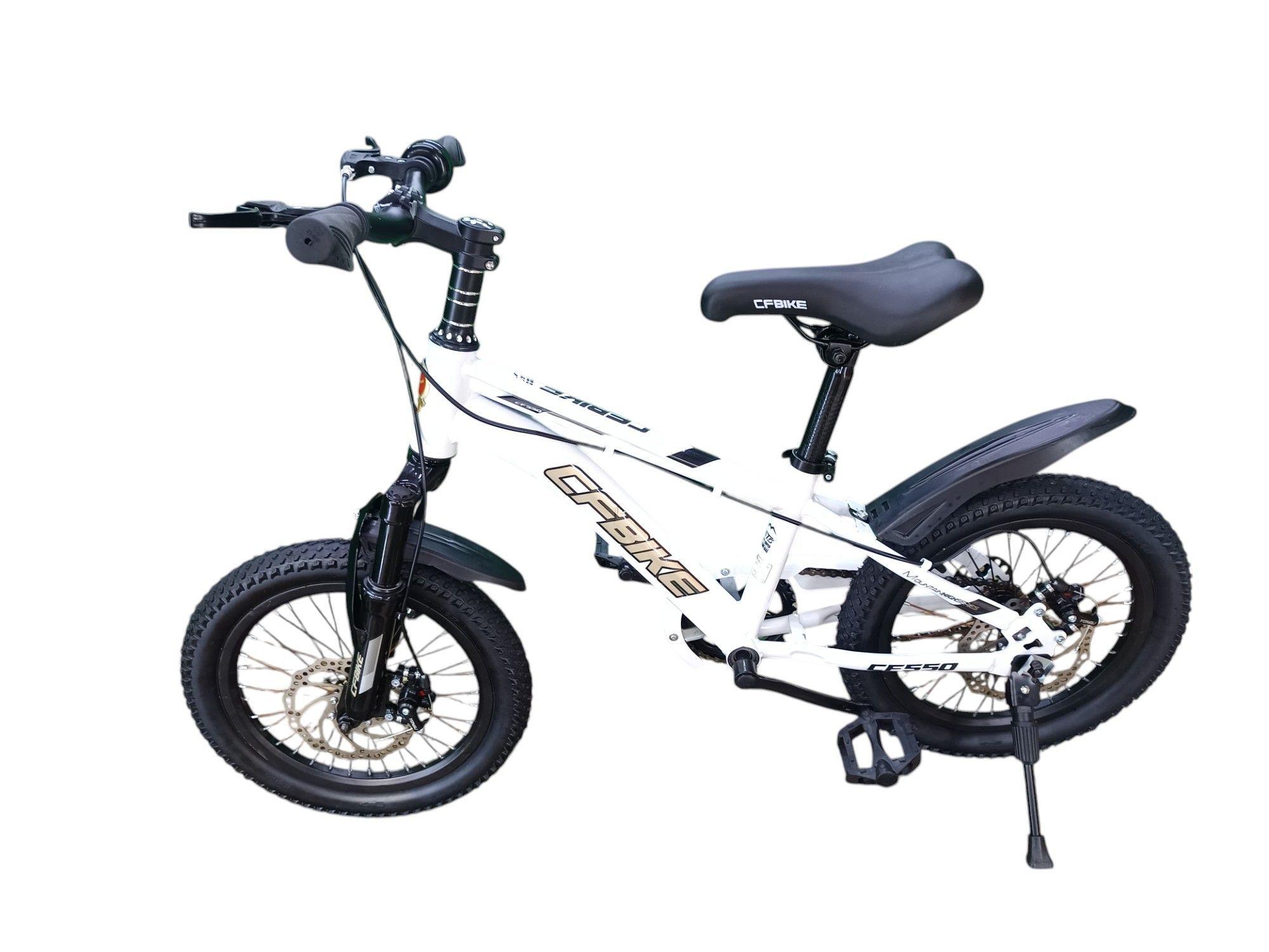 Bicicleta Aro 16 Cfbike Con Disco Blanco	-3