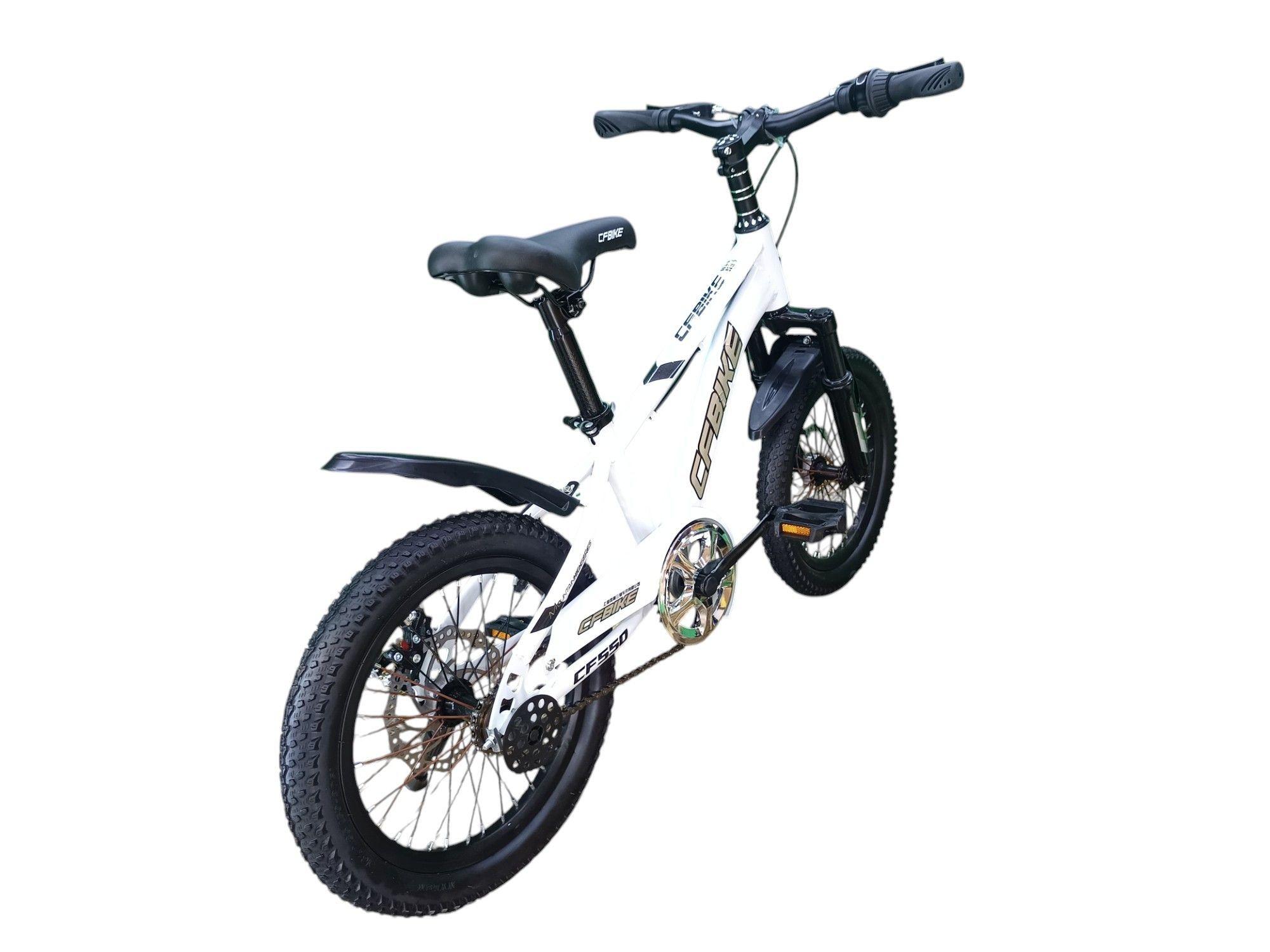 Bicicleta Aro 16 Cfbike Con Disco Blanco	-4