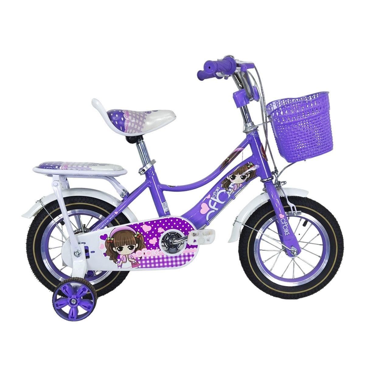 BICICLETA ARO 12 NIÑA CFBIKE LILA-0