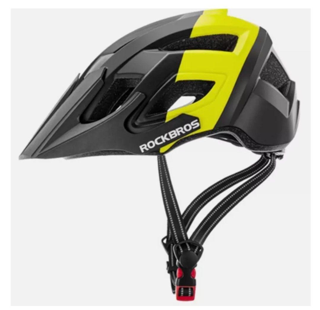 CASCO BICICLETA ADULTO ROCKBROS AMARILLO-1