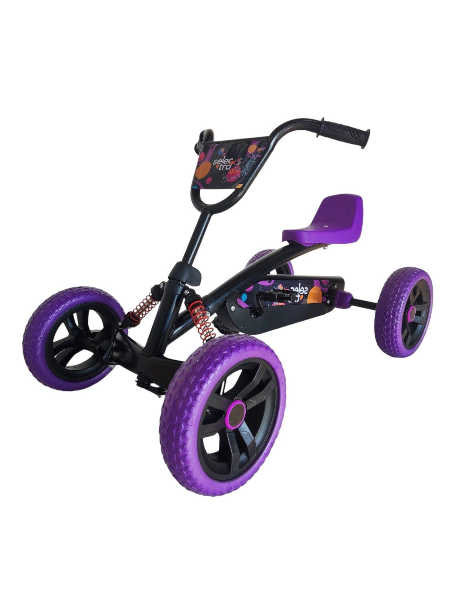 GoKart Racing Con Pedales Lila	-3