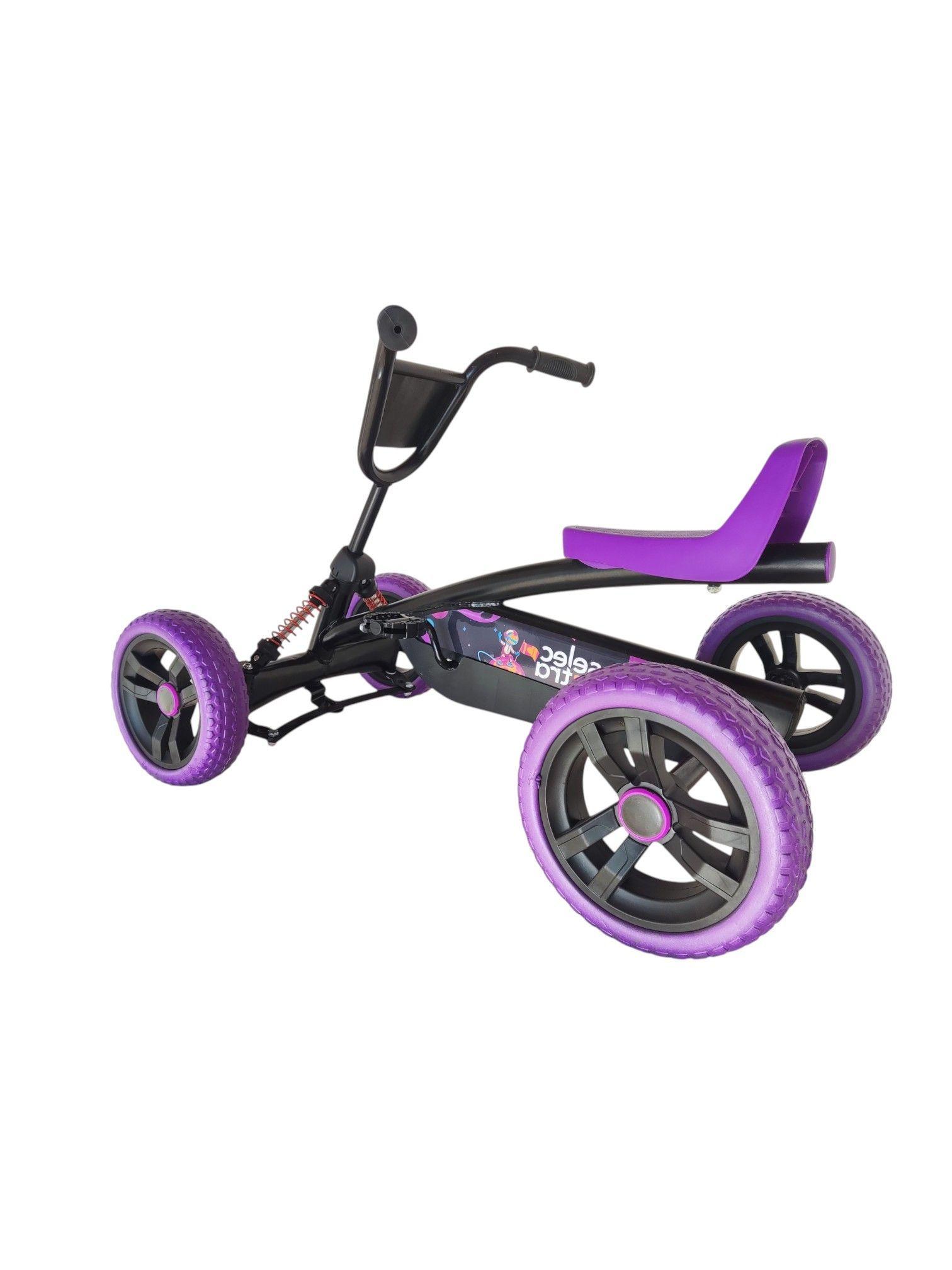 GoKart Racing Con Pedales Lila	-5