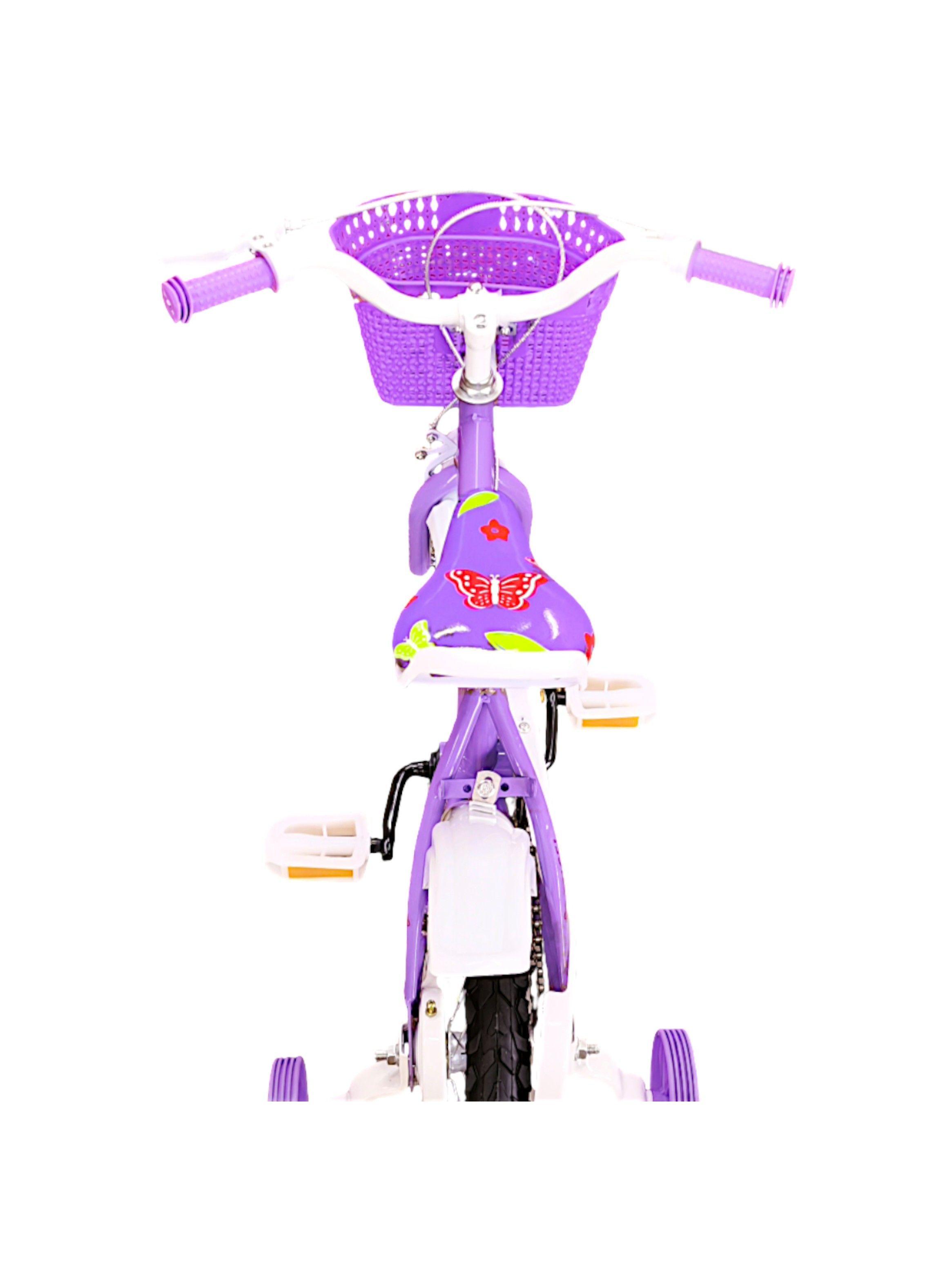 Bicicleta Aro 12 Infantil  Lila Angel	-7