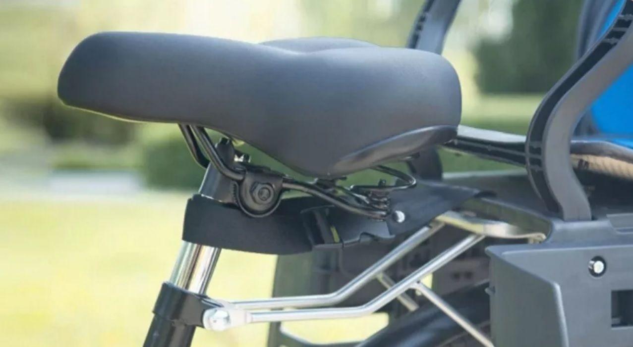 Silla Trasera de Niños para Bicicleta Rojo -6