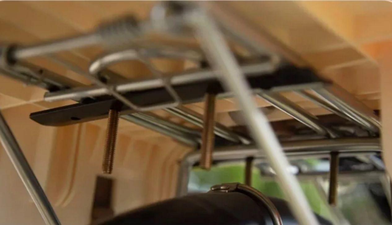 Silla Trasera de Niños para Bicicleta Rojo -7
