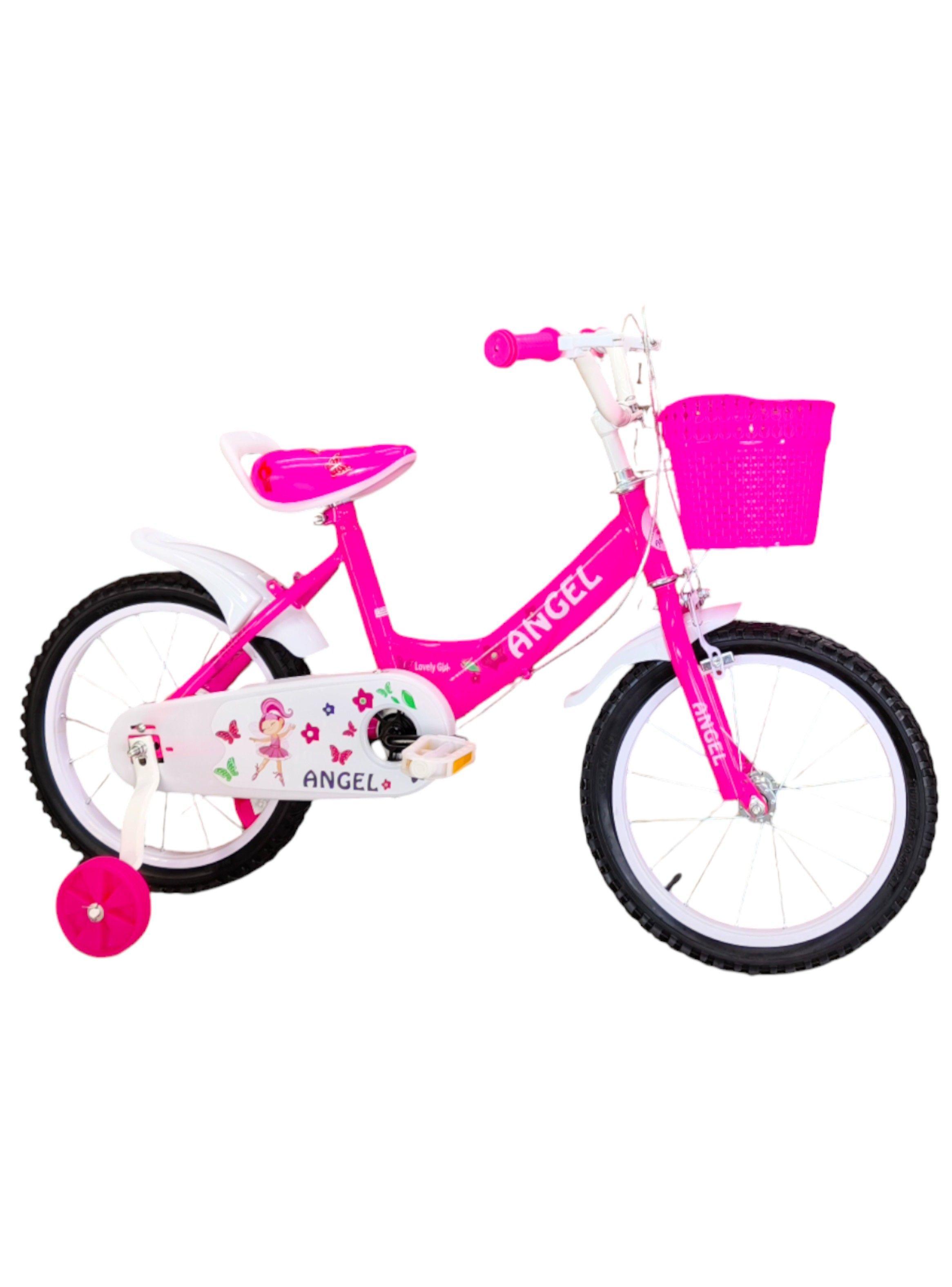 Bicicleta Aro 16 Infantil  Rosado Angel	-1