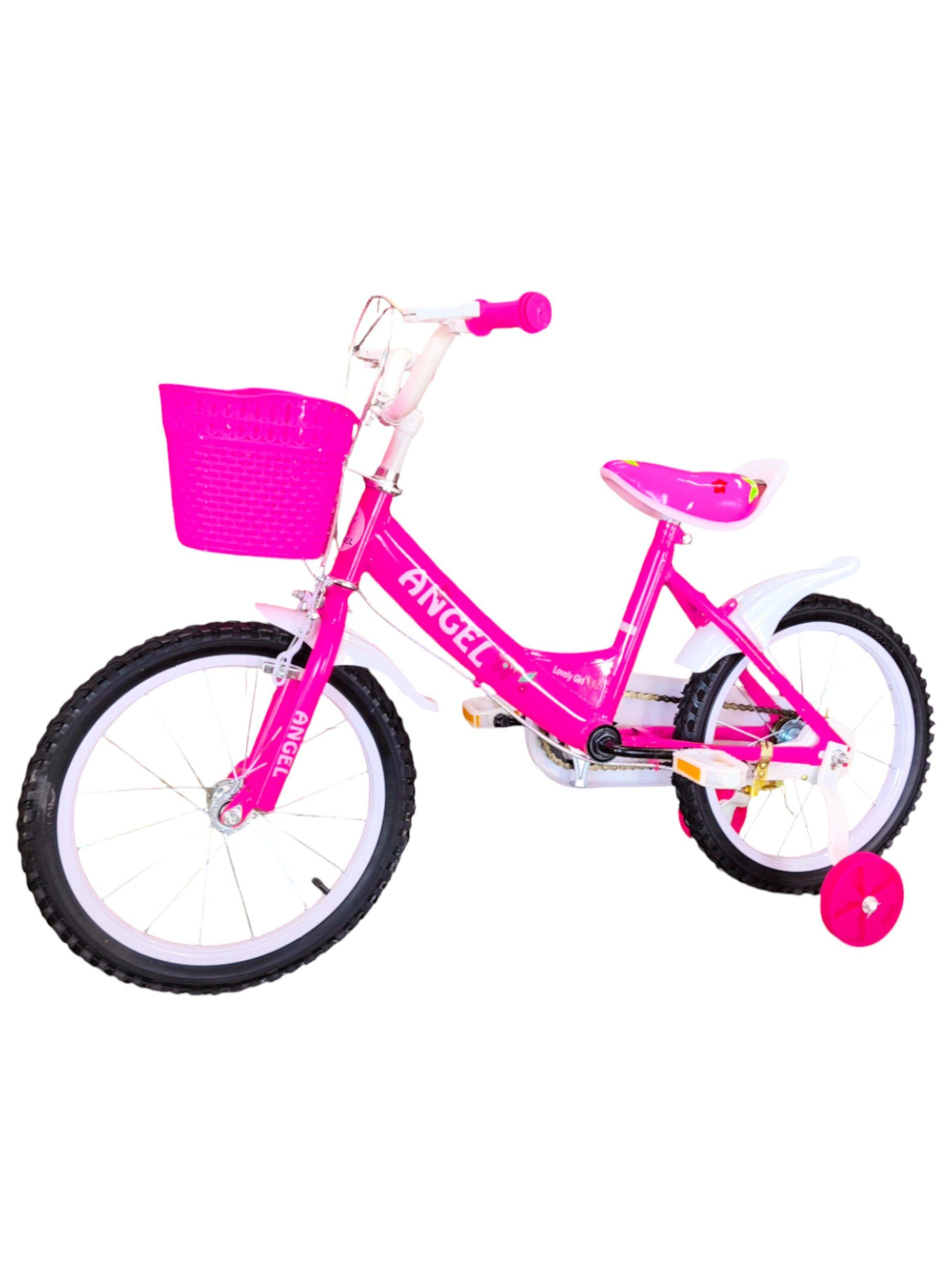 Bicicleta Aro 16 Infantil  Rosado Angel	-2