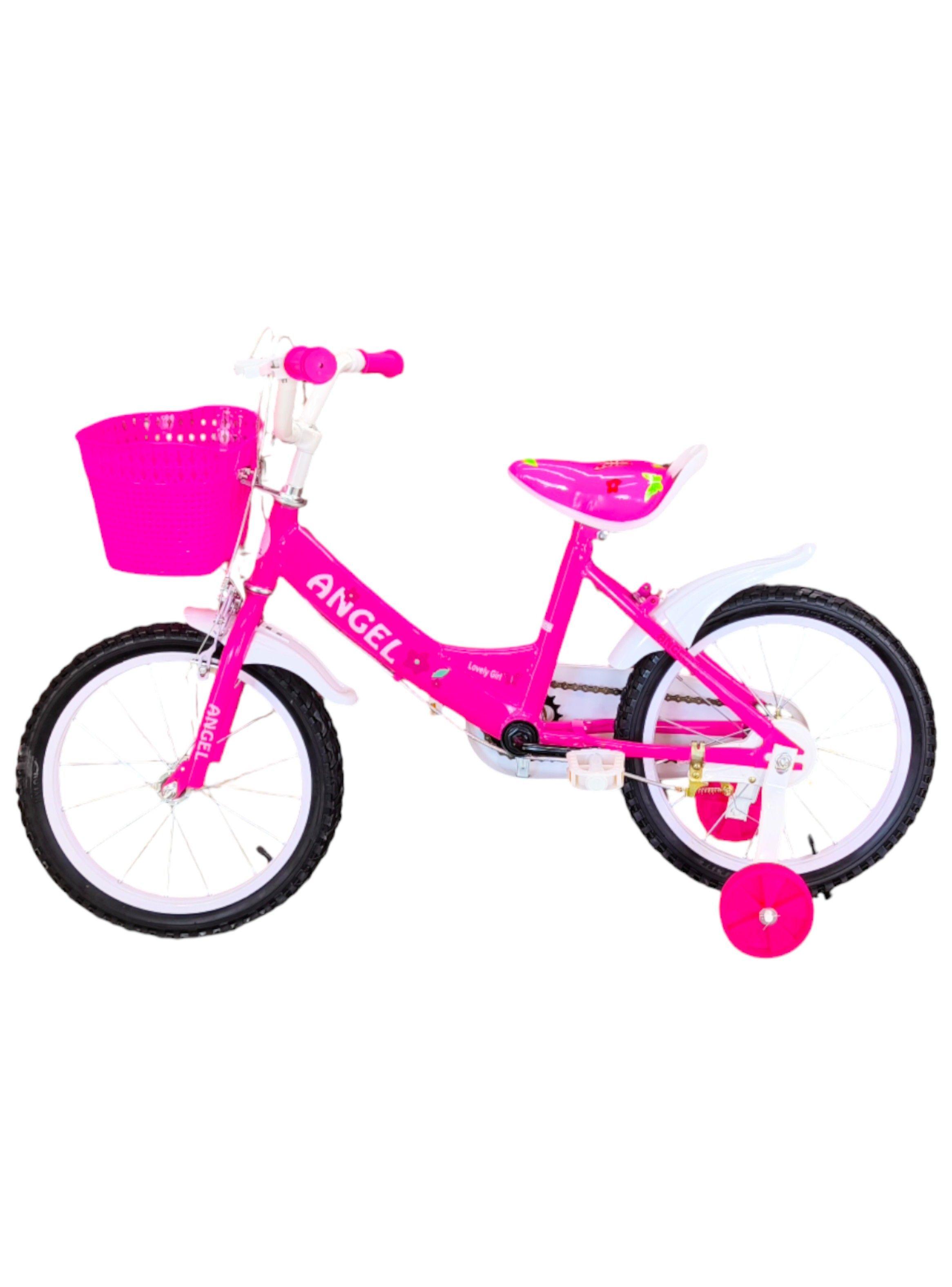 Bicicleta Aro 16 Infantil  Rosado Angel	-3