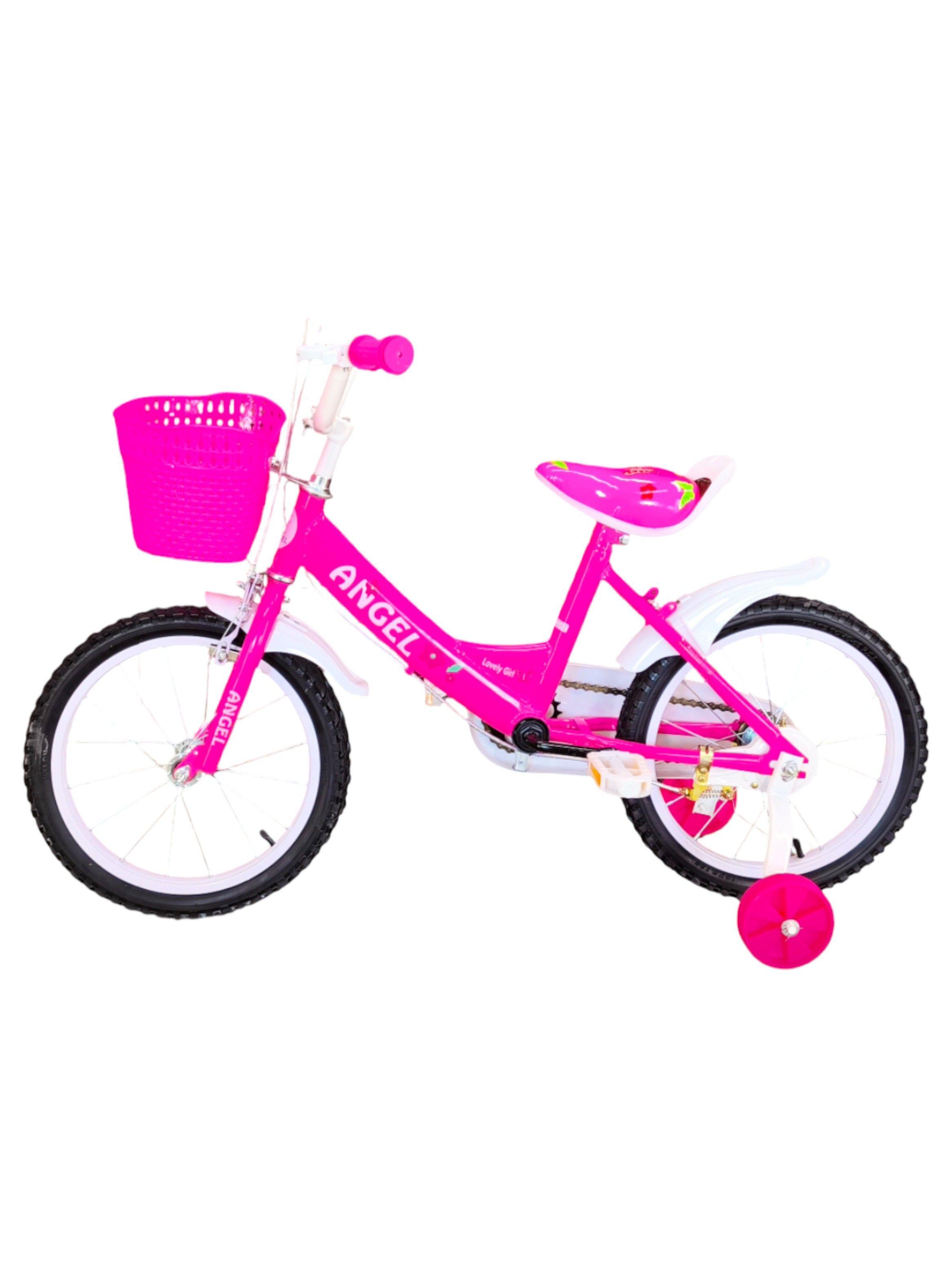 Bicicleta Aro 16 Infantil  Rosado Angel	-5