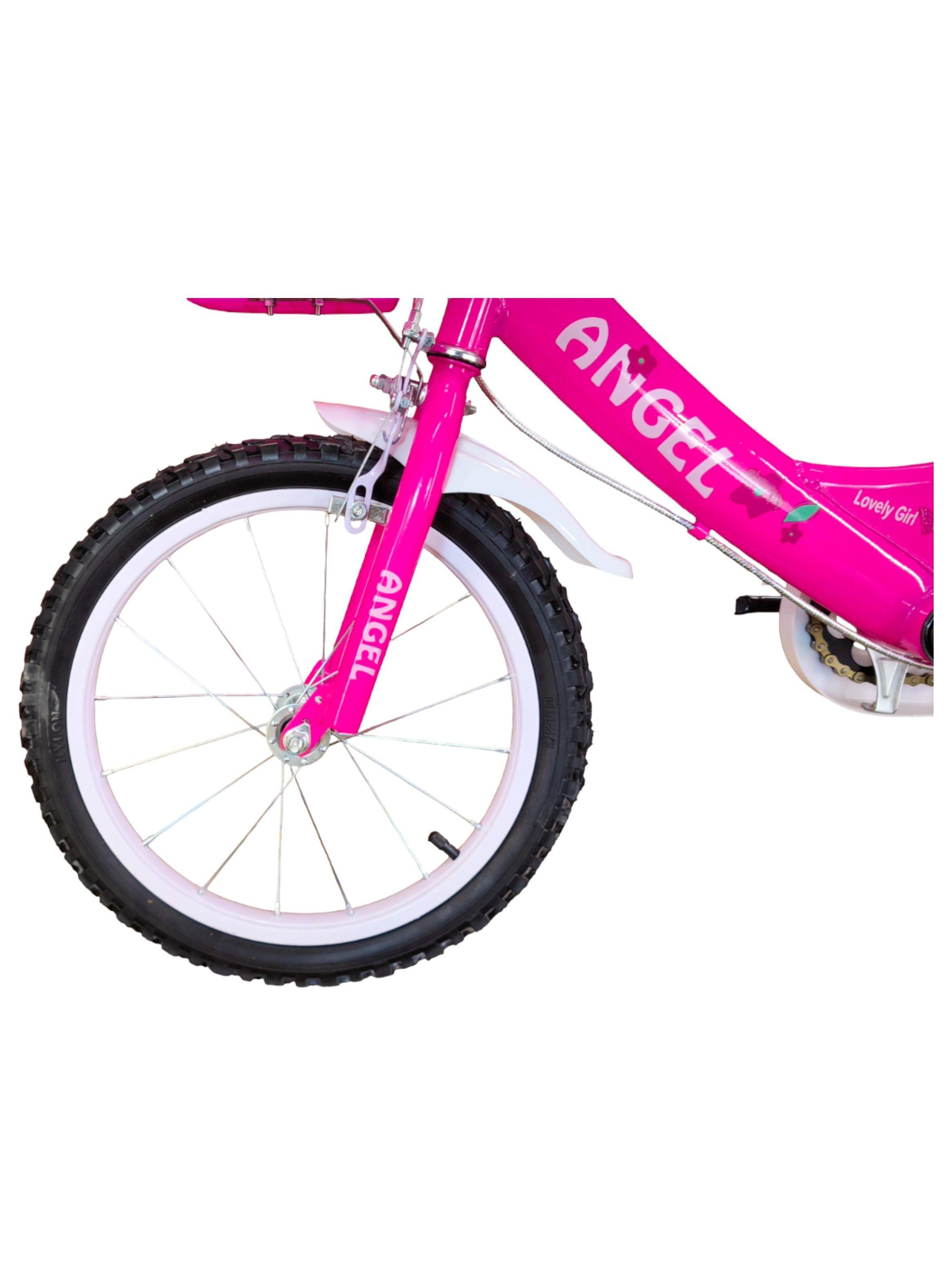 Bicicleta Aro 16 Infantil  Rosado Angel	-7