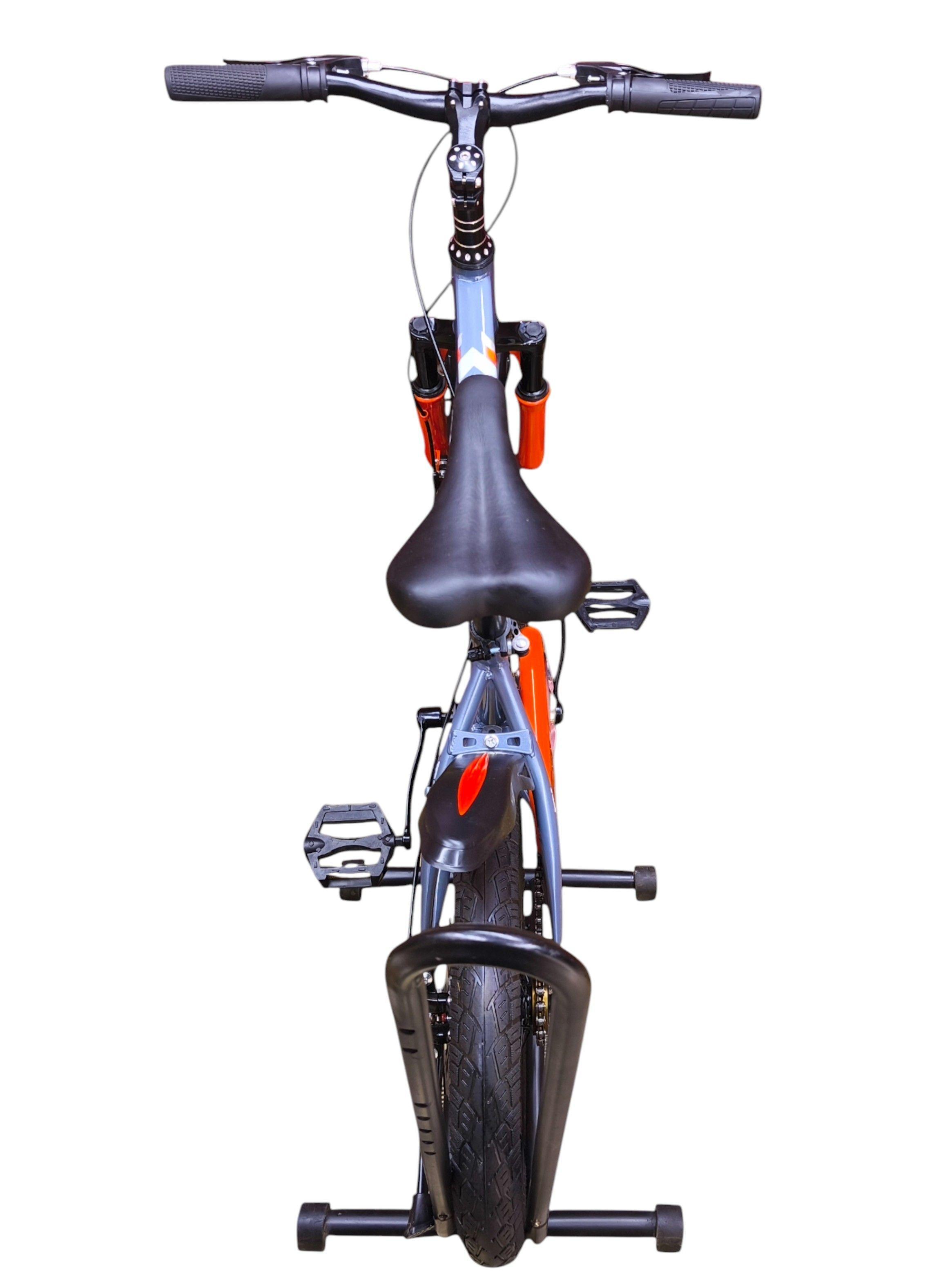 Bicicleta Aro 16 Cfbike Gris Naranjo-5