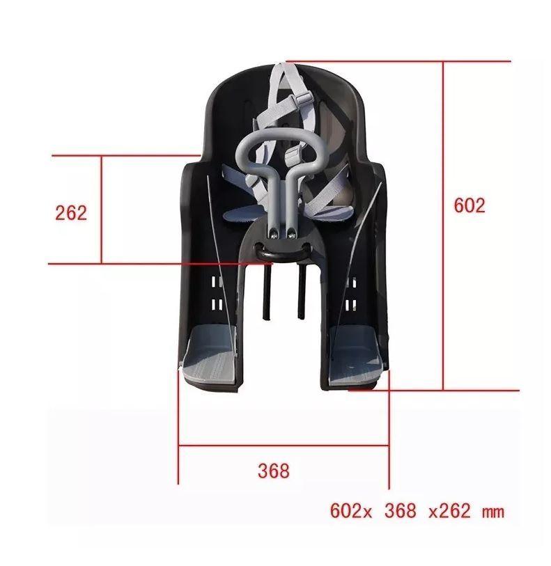 Silla Frontal De Niños para Bicicleta Azul-7